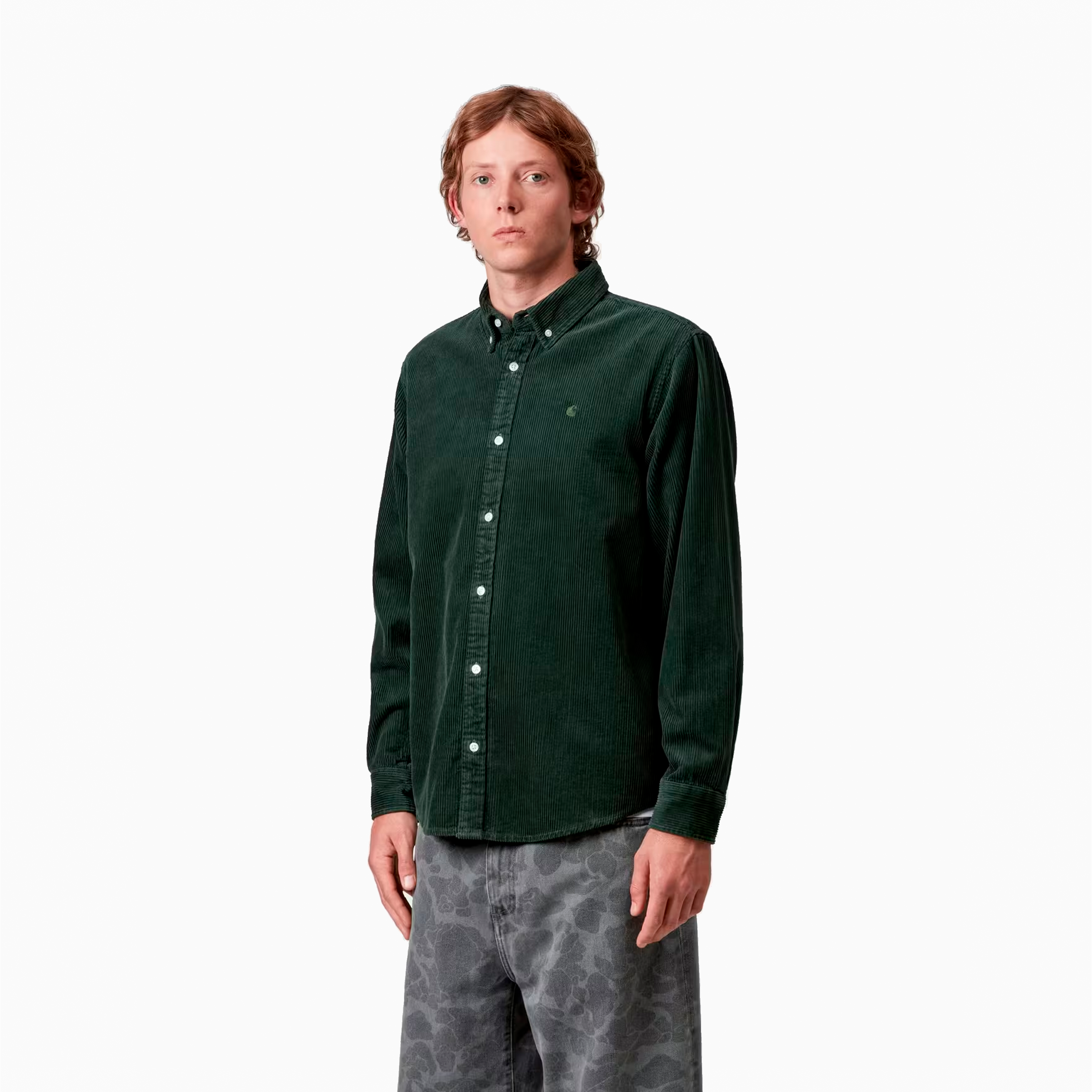 Chemise en velours côtelé Carhartt WIP Madison, motif Sycamore Tree I029958-39O