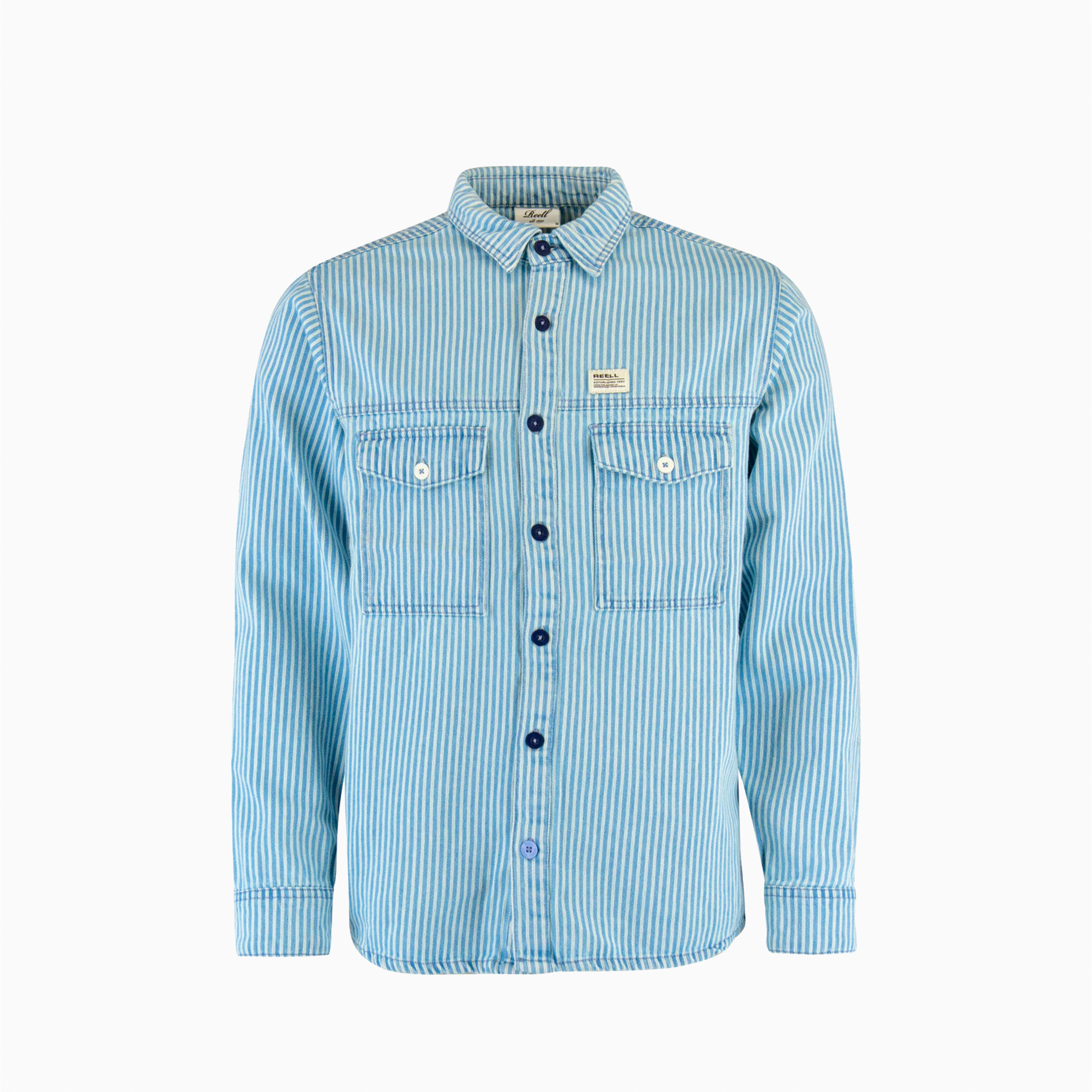 REELL PRISON OVERSHIRT LIGHT BLUE RE3748