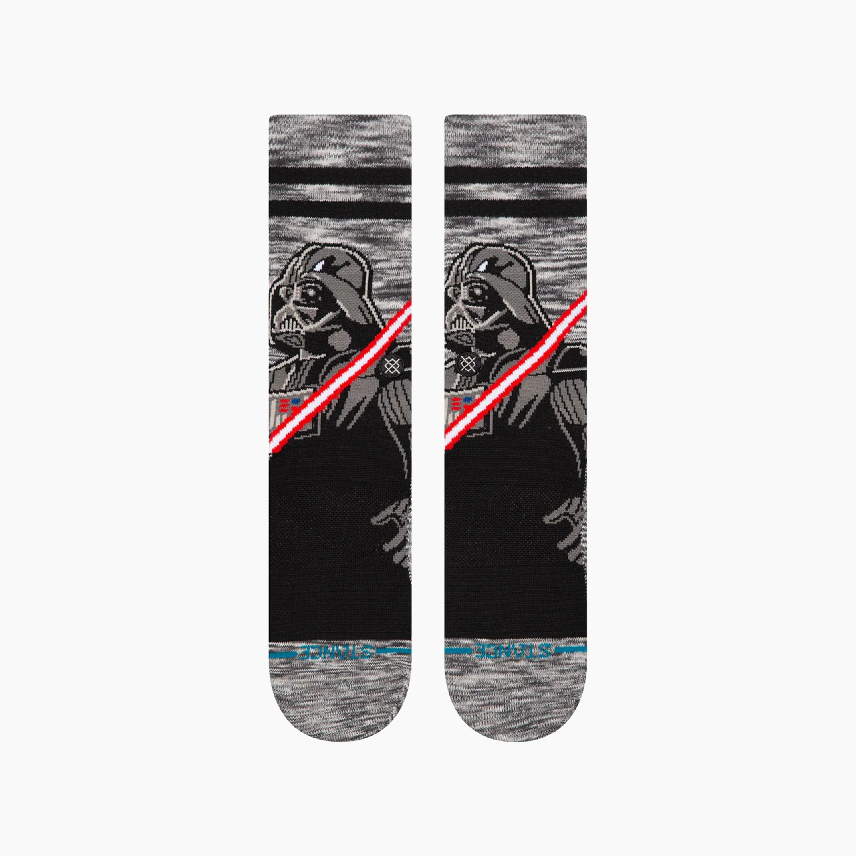 STANCE DARTH CREW BLACK SOCK A556A25DAR-BLK