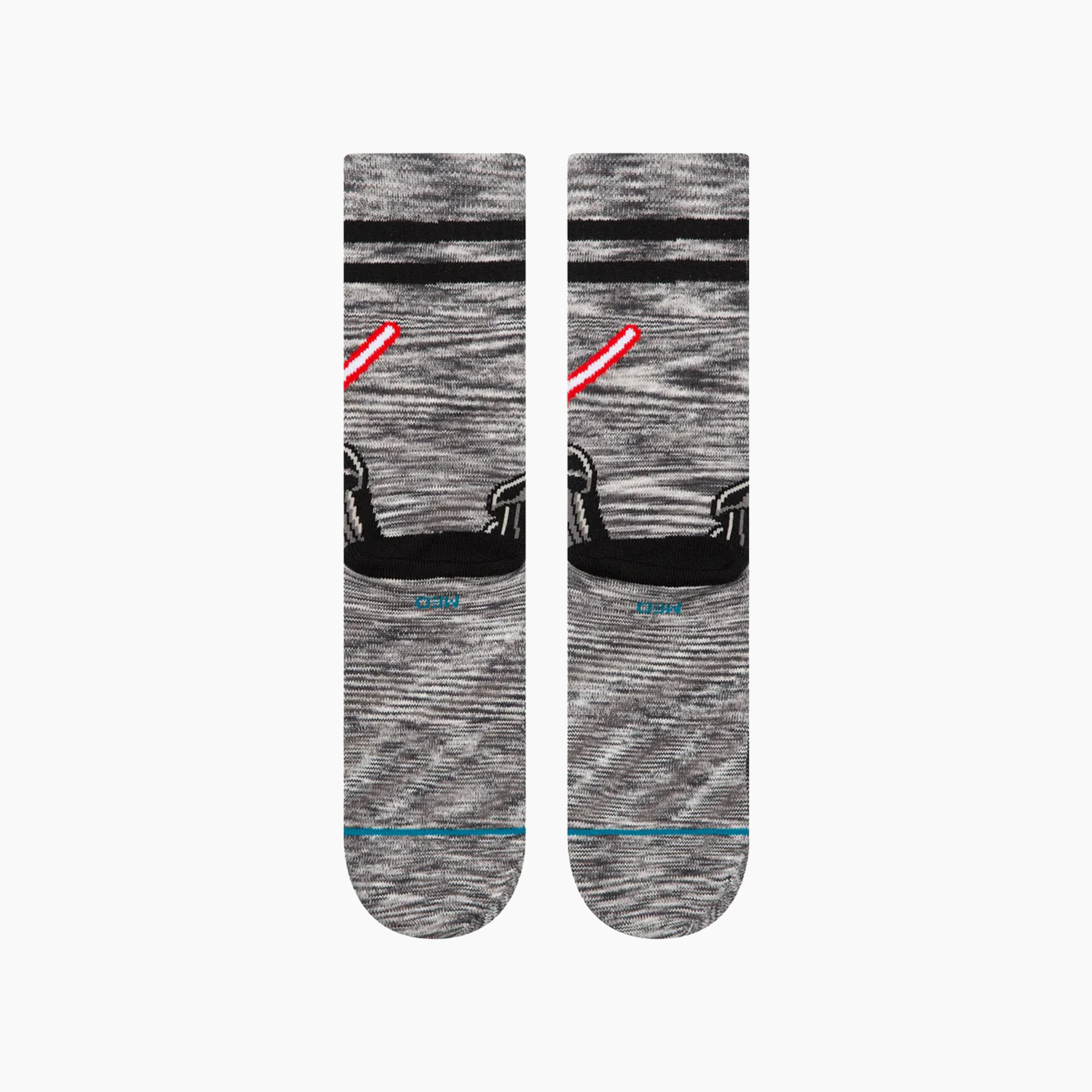 STANCE DARTH CREW BLACK SOCK A556A25DAR-BLK