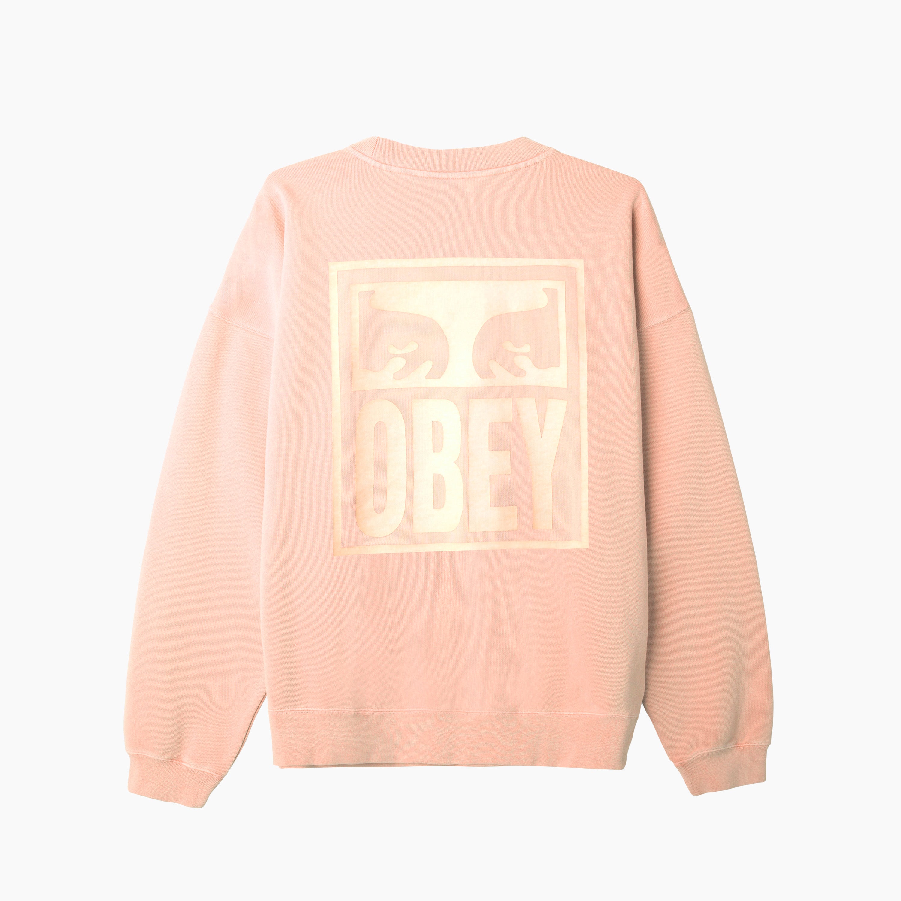 Sudadera Obey Eyes Icon Pigment Peach Parfait Online en Sabas Shop