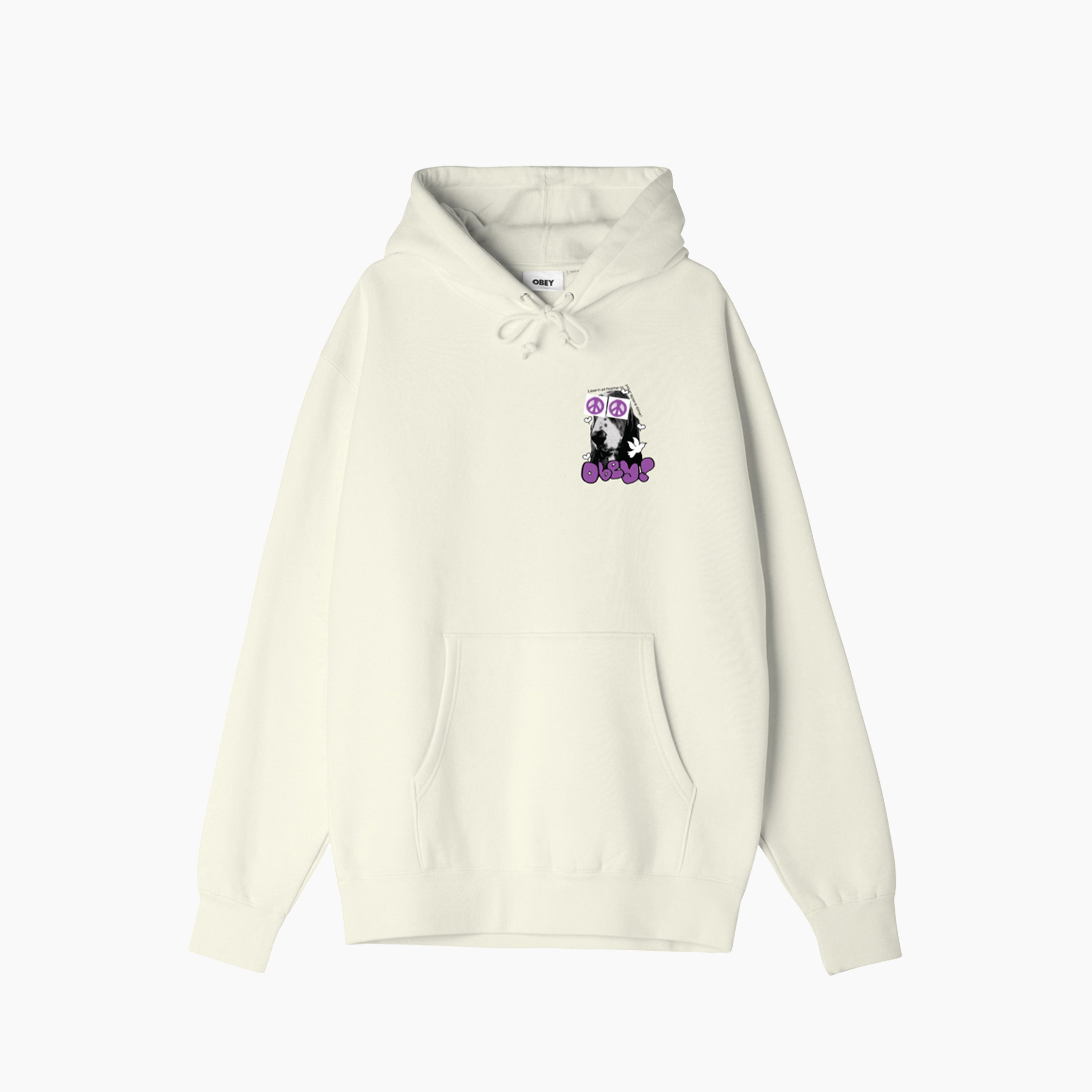 Sudadera Obey para Hombre | Demuestra tu amor por la paz y la moda con esta nueva sudadera de obey. Fabricada en combinación de algodón con poliéster, presenta puños y bajo acanalados para un ajuste cómodo y duradero. Estampados gráficos llamativos que te harán destacar entre la multitud.