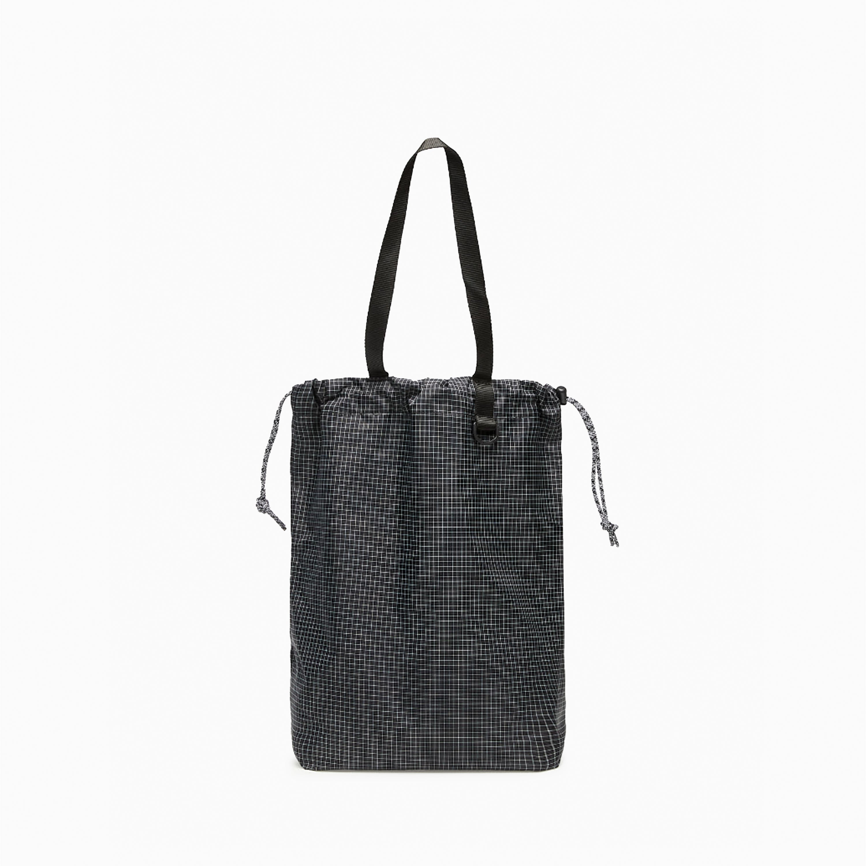 NIKE HERITAGE TOTE BAG CHECK WHITE & BLACK - CV1409