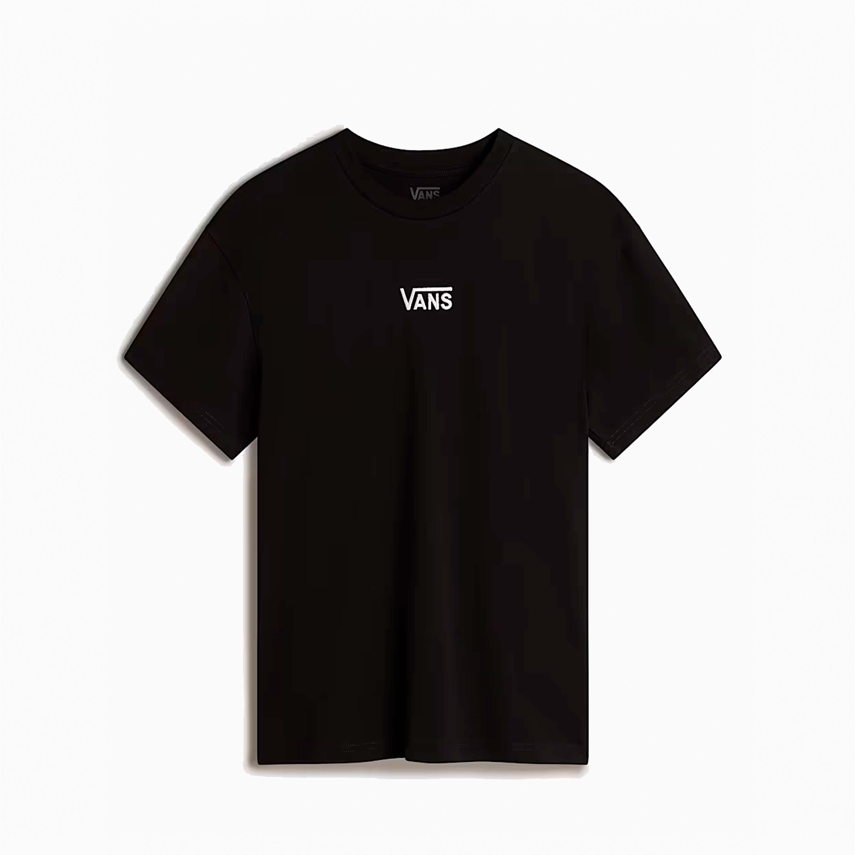 VANS FLYING V T-SHIRT OVERSIZED BLACK VN0A7YUTBLK