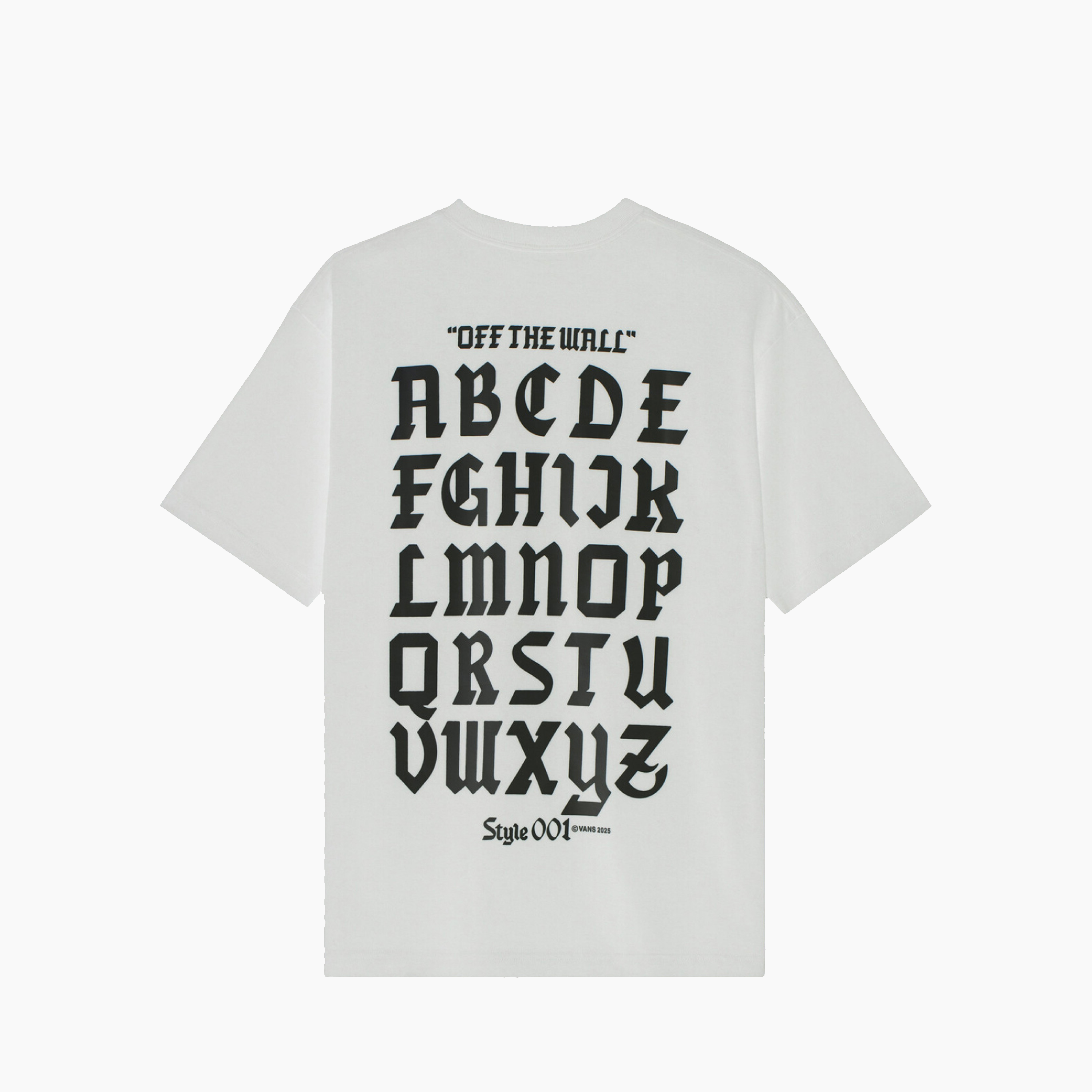 VANS CAMISETA STACKED HI SS BRANCA - VN000PB8WHT