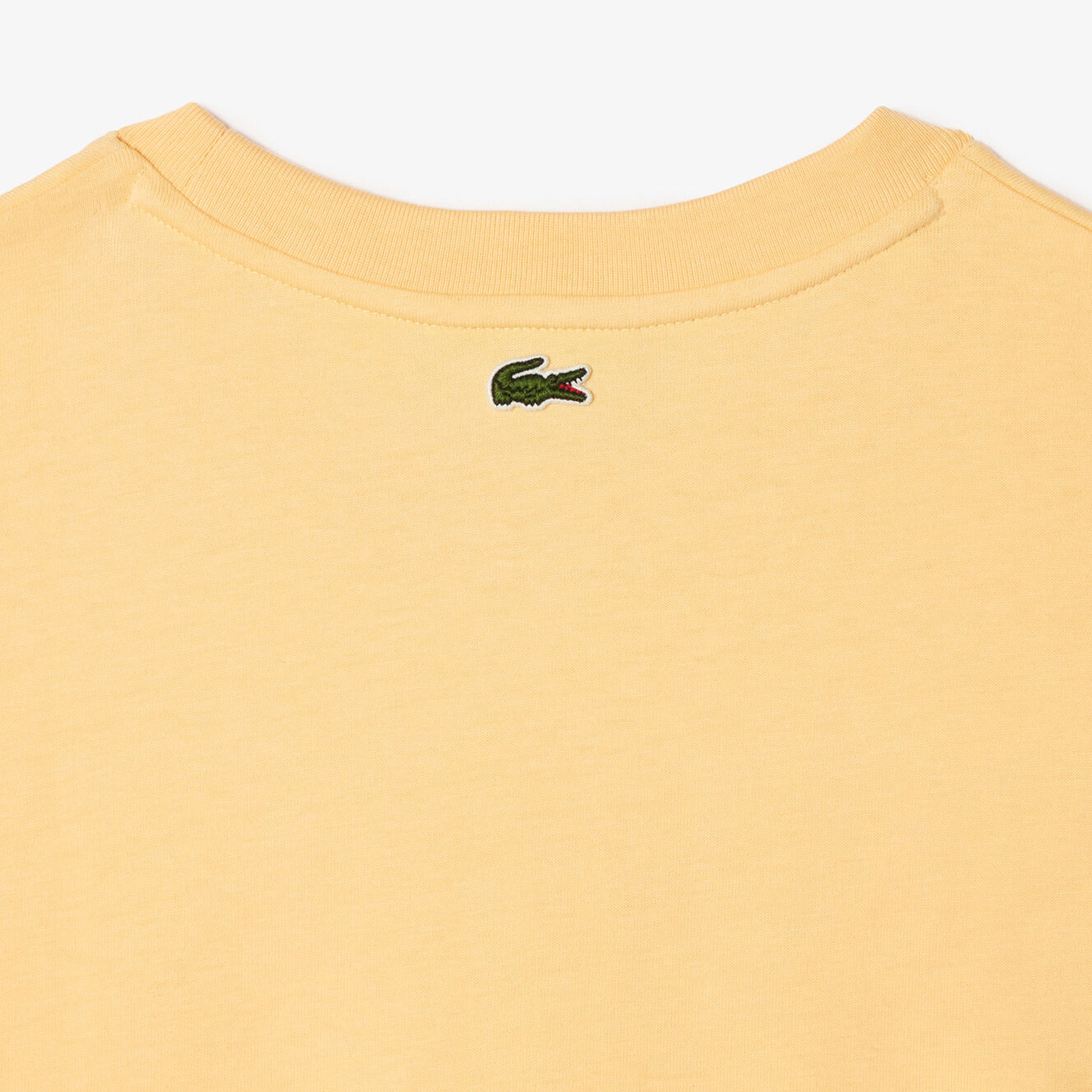 LACOSTE W' IMPALA OVERSIZED SHORT SLEEVED DRESS ORANGE - EF7287