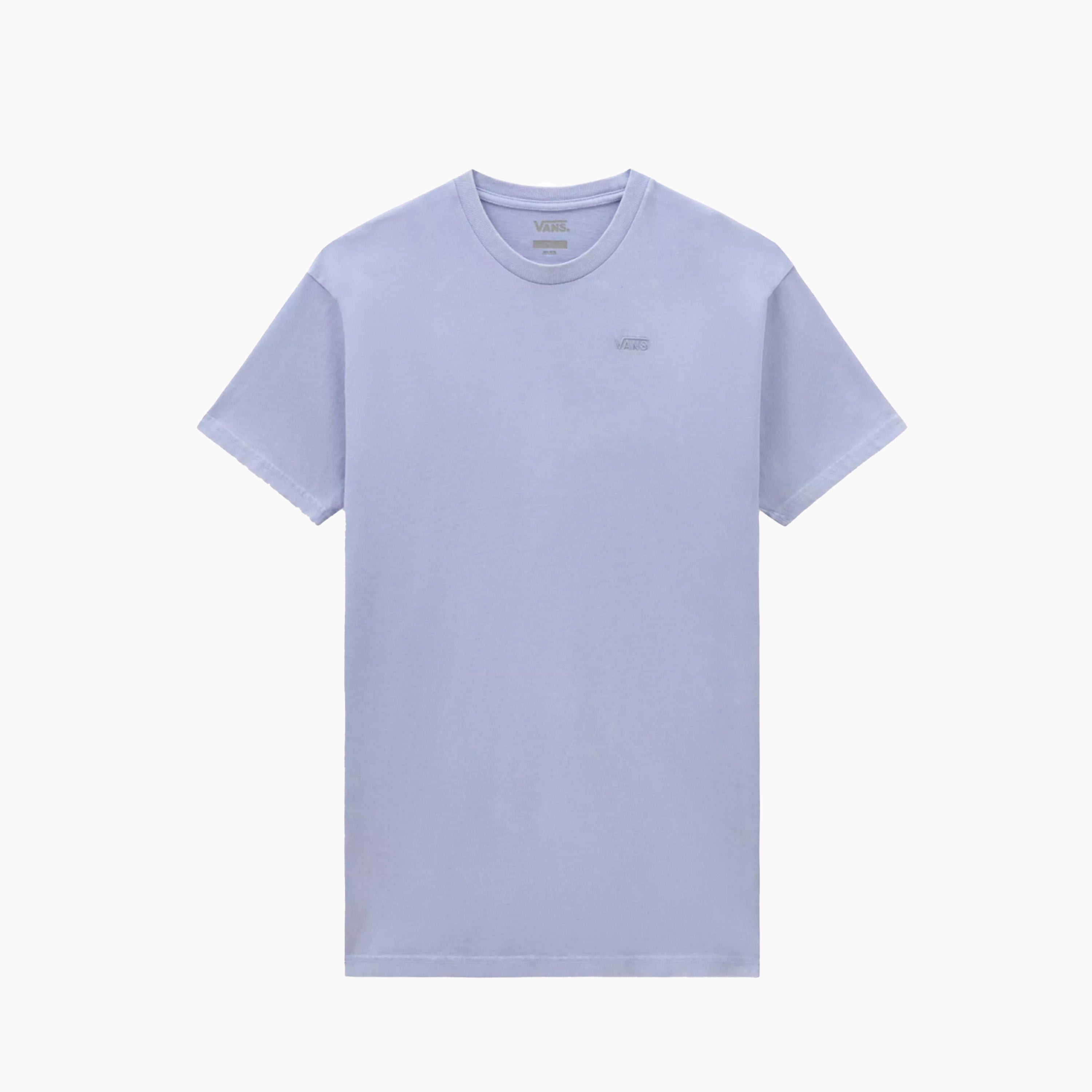 <p style="text-align: justify;">Vestido de manga corta tipo camiseta de punto de cuello redondo. Manga corta. Logotipo de Vans en el lado izquierdo del pecho bordado. Luce un efecto al ácido y de corte masculino. </p>