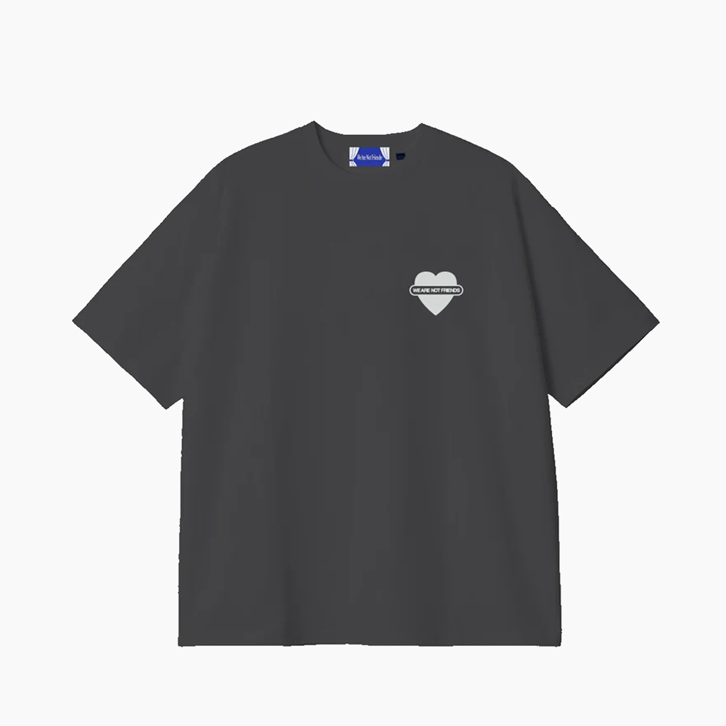 WANF UNION LOVE ANTRA BOXY TEE BLACK