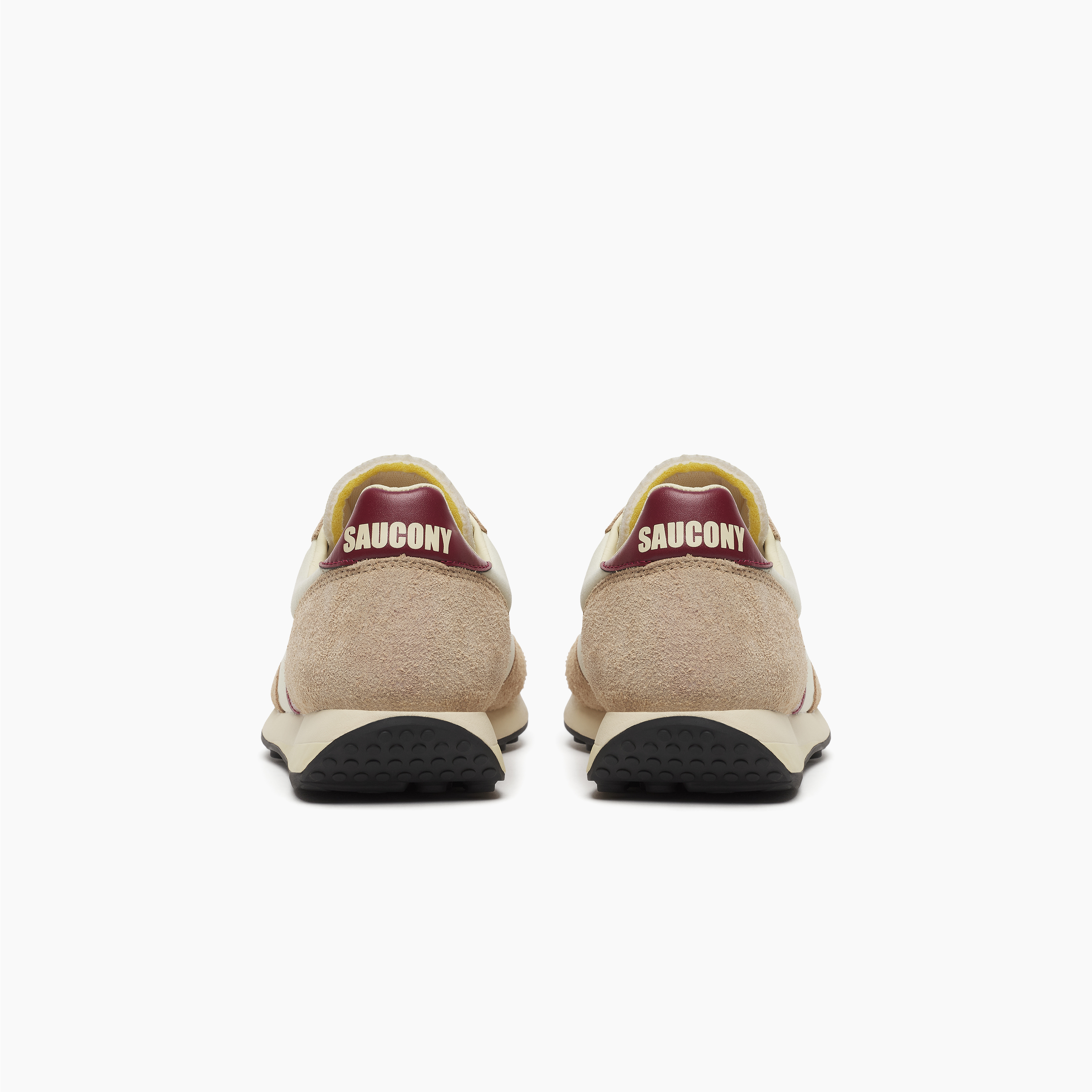 SAUCONY TRAINER 80 BEIGE BURGUNDY S70883-2