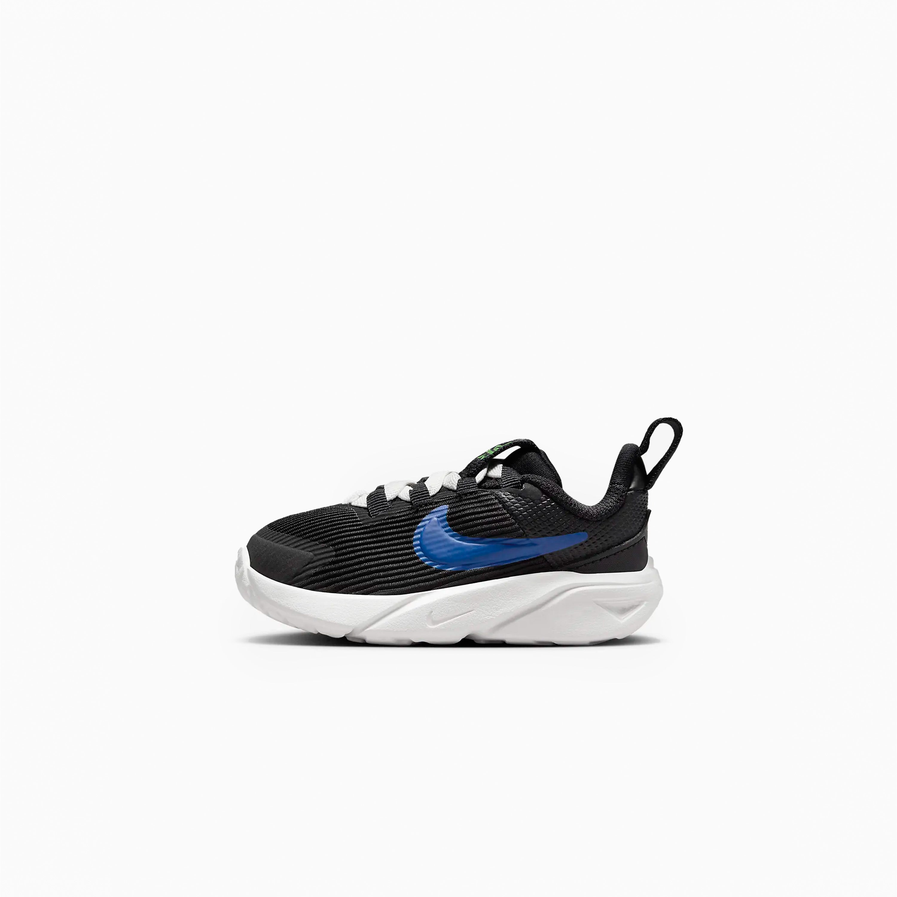 NIKE STAR RUNNER 4 HYPER ROYAL & BLACK AND WHITE - DX7616