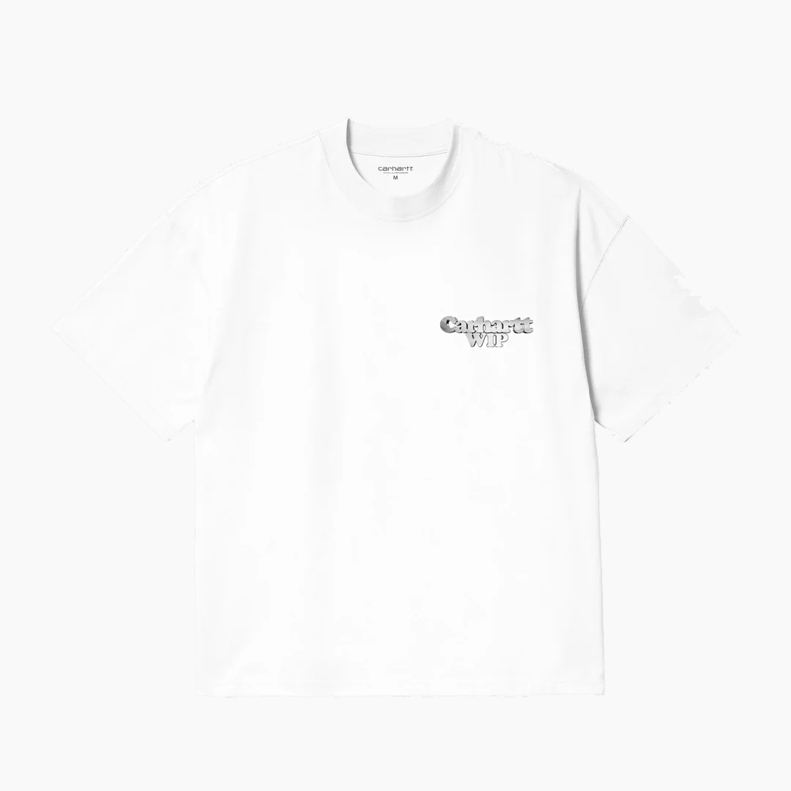 CARHARTT WIP W S/S CHAIN LINK WHITE I034408-0YF