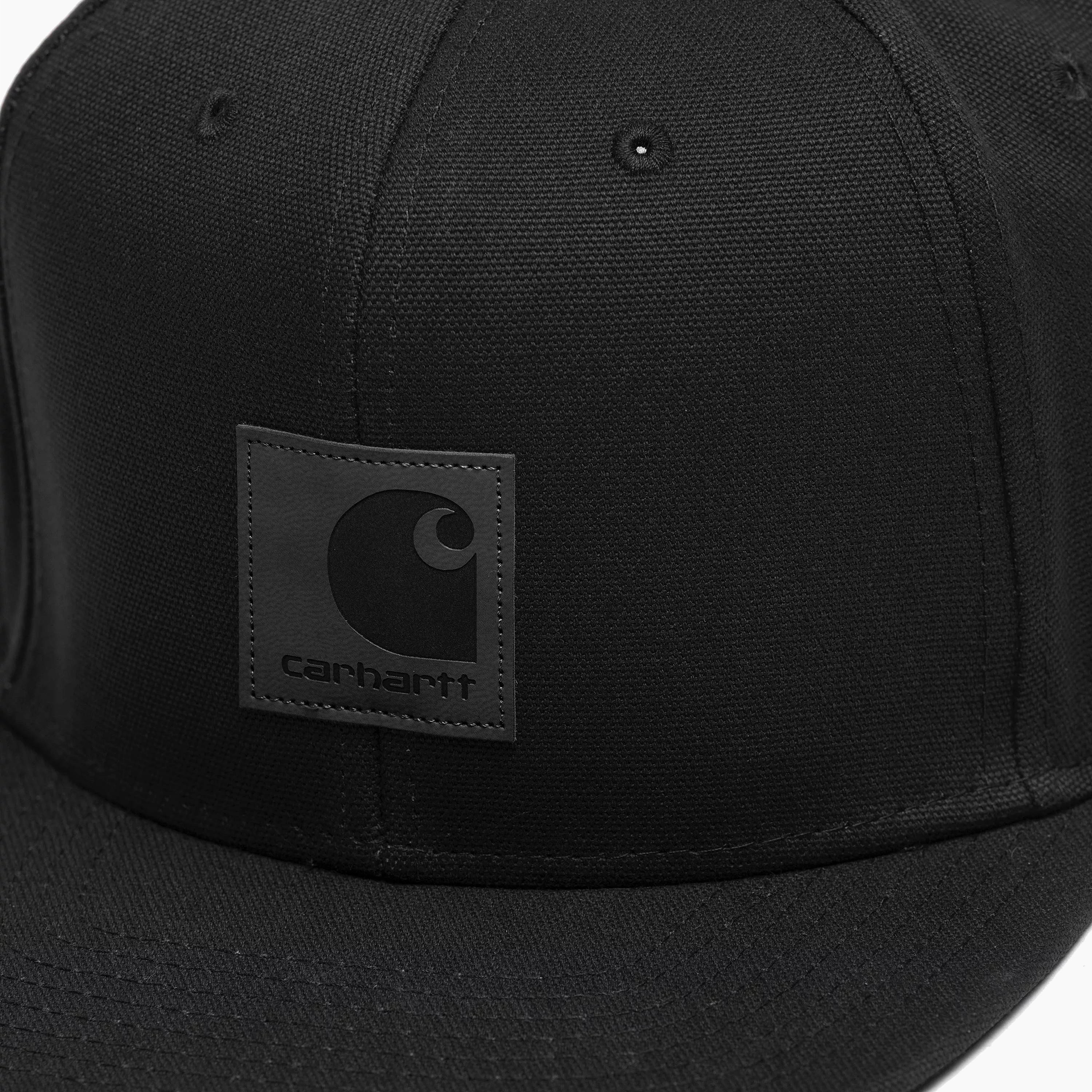 CARHARTT WIP LOGO CAP BLACK I023099