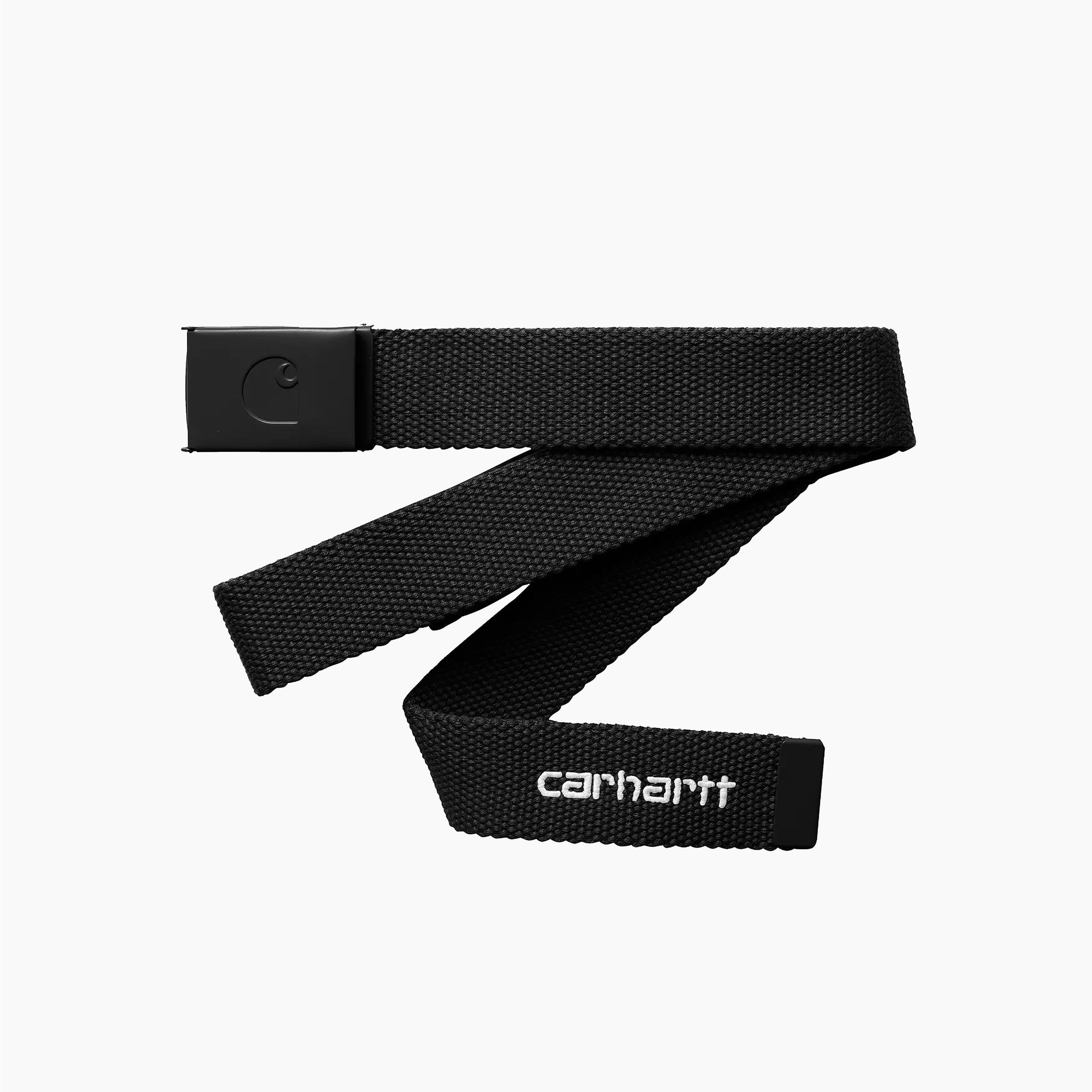 CARHARTT WIP C-LOGO BELT TONAL BLACK I035415-0D2