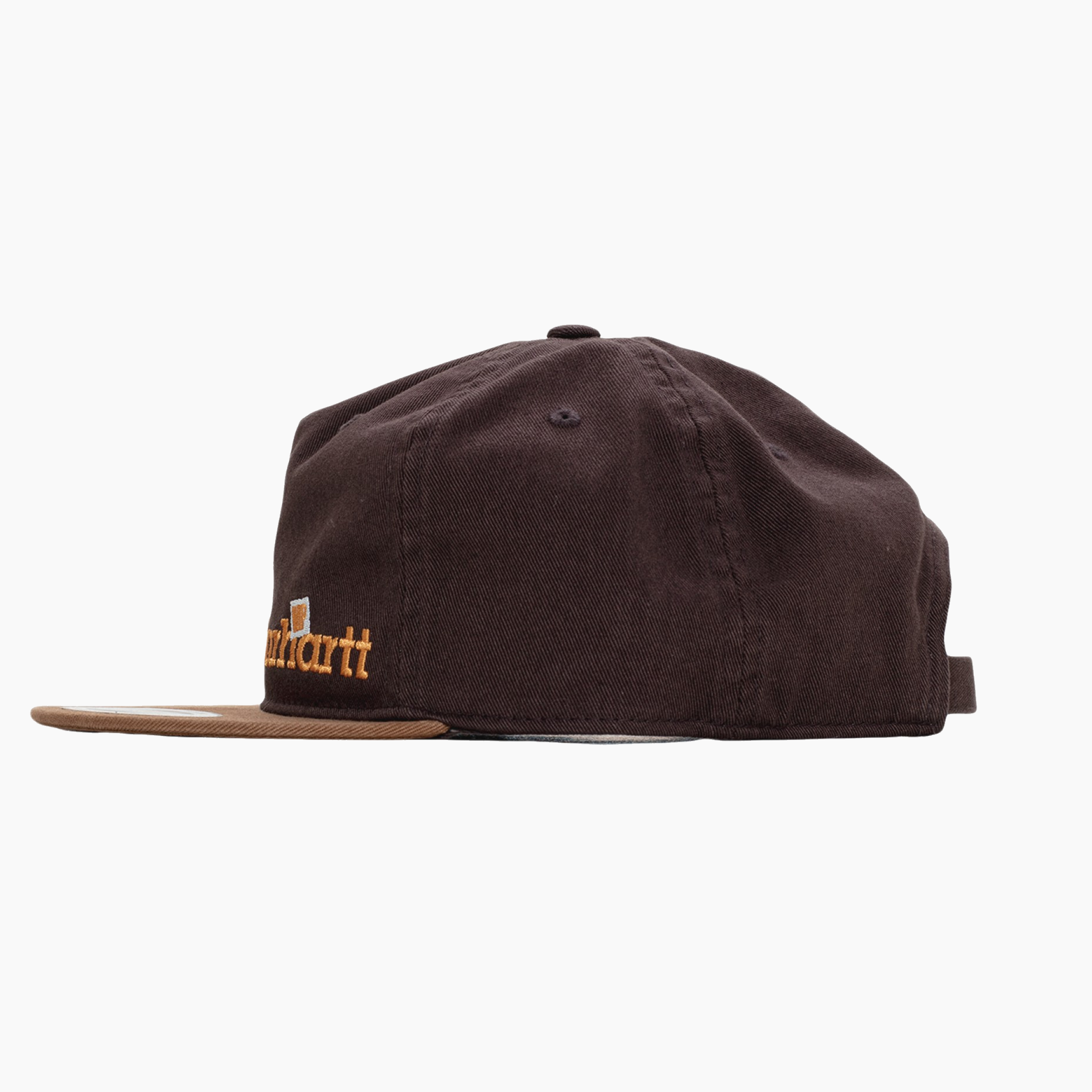 CARHARTT WIP LABEL SCRIPT COACH CAP BROWN I034361-51