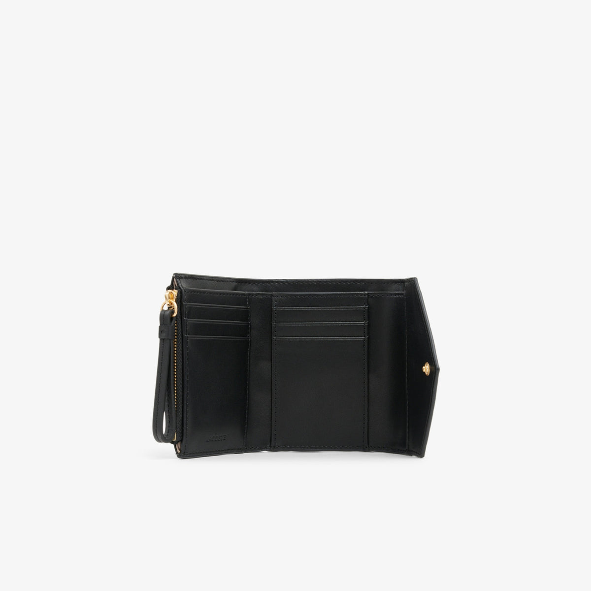LACOSTE CARTERA COMPACTA DE PIEL CROCODELLE NOIR NF5119EE