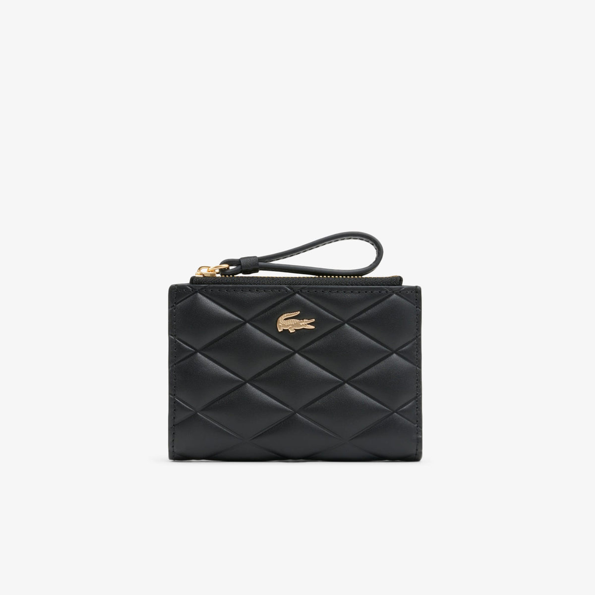 LACOSTE BILLETERA DE PIEL CROCODELLE NOIR NF5121EE