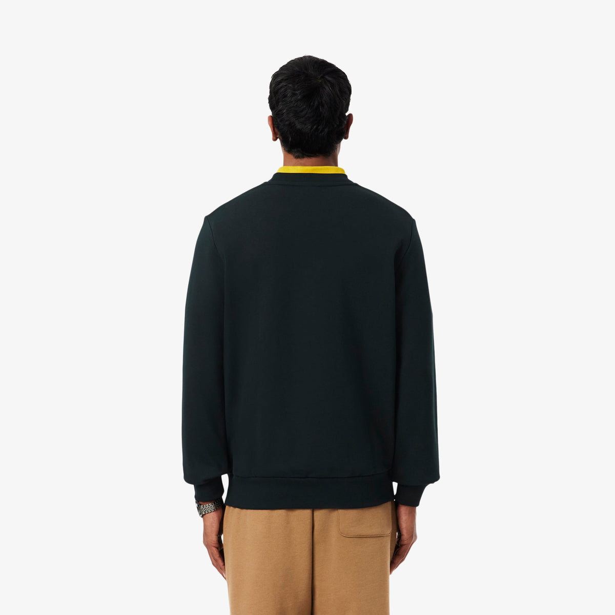 LACOSTE SUDADERA DE FELPA DE CORTE CLÁSICO VARECH FONCE SH9801