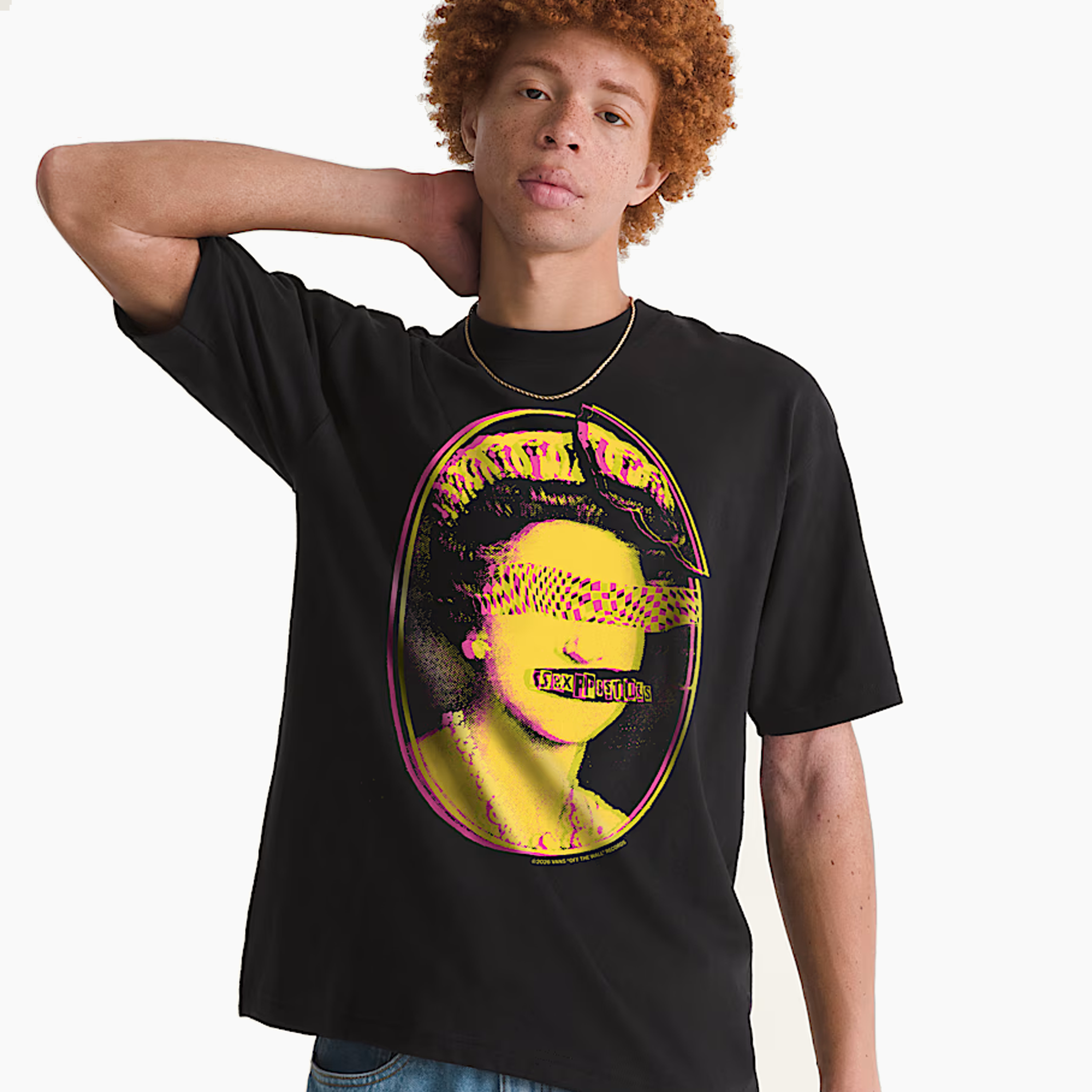 VANS SEX PISTOLS PRETTY VACANT SS TEE BLACK VN00134NBLK1