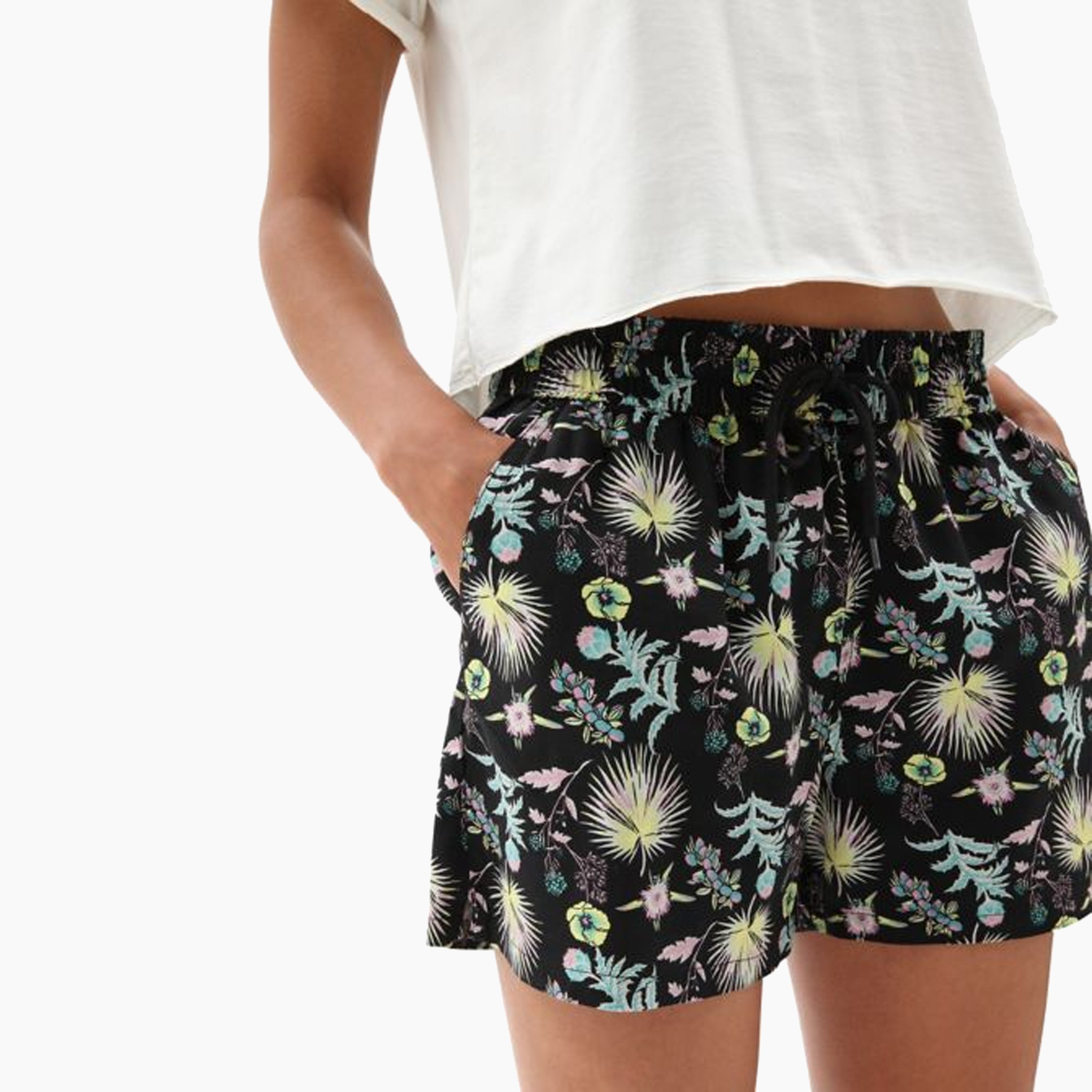 VANS CALIFA WOVEN FLORES SHORTS SS21