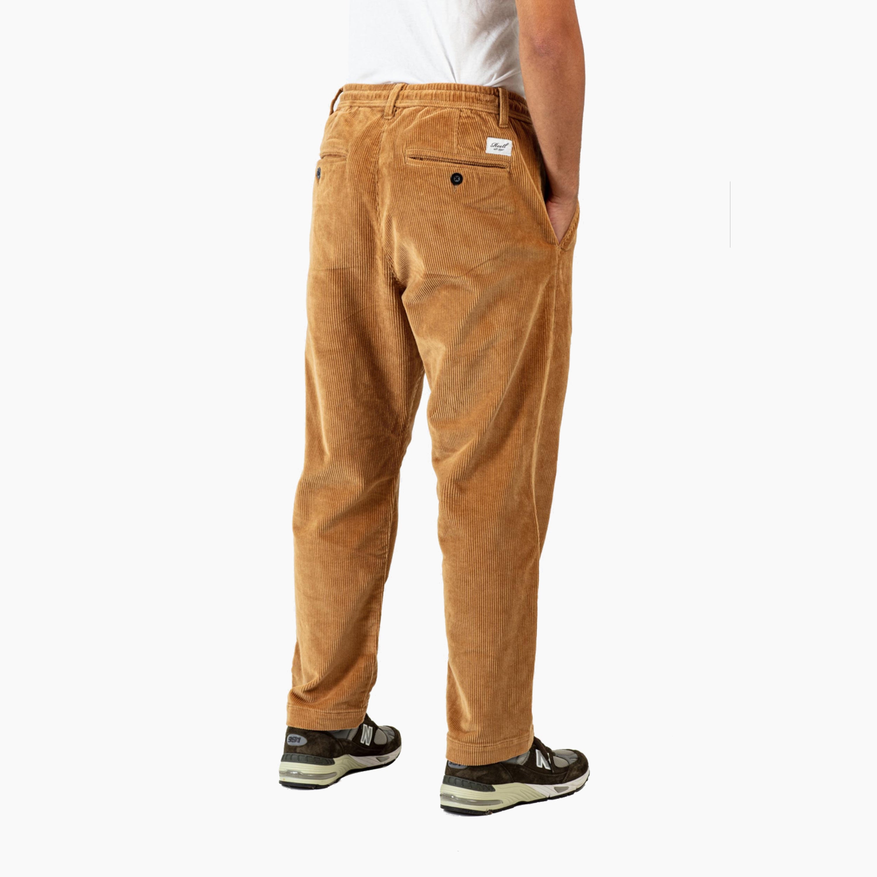 REELL REFLEX LOOOSE CHINO CORDON SABLE DORÉ