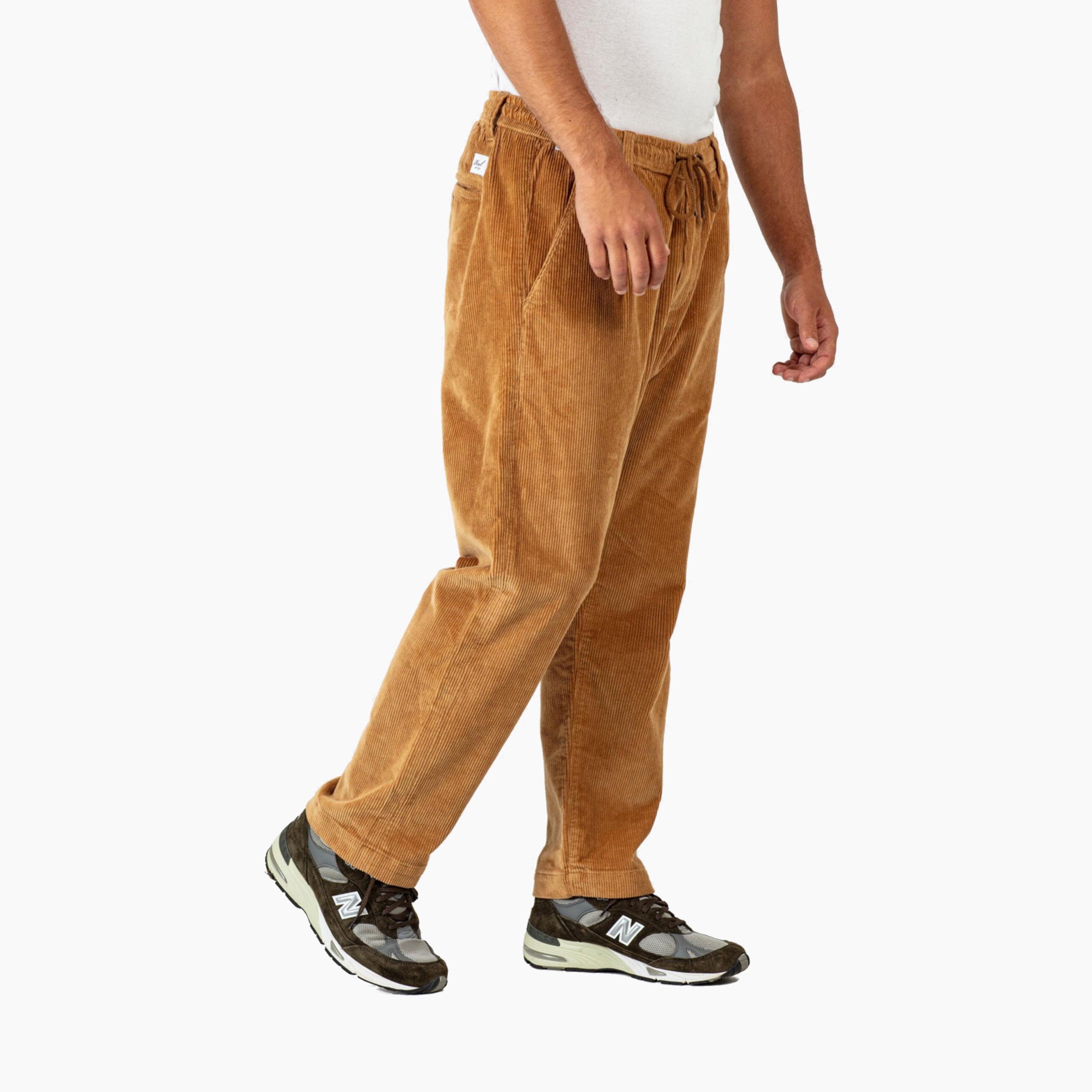 REELL REFLEX LOOOSE CHINO CORDON SABLE DORÉ