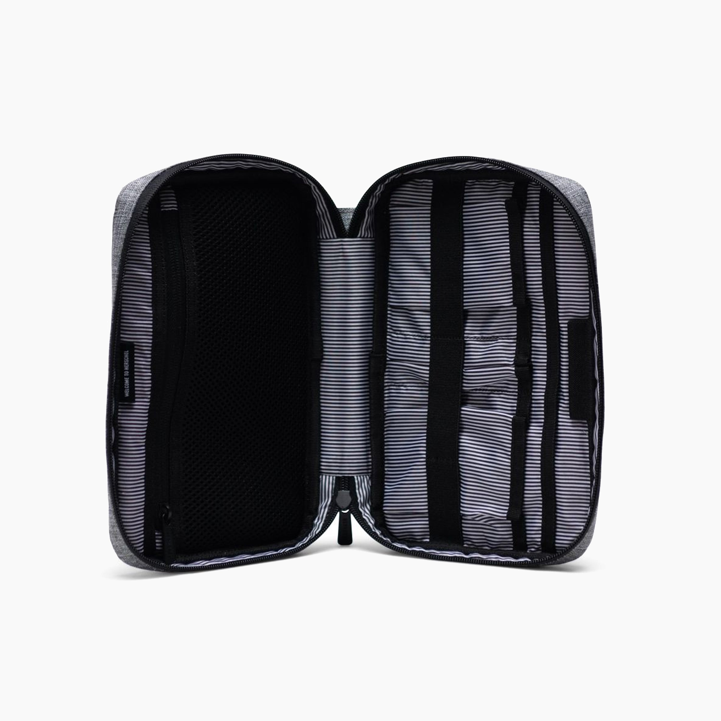 HERSCHEL TECH ORGANIZER GRAY / BLK LOGO
