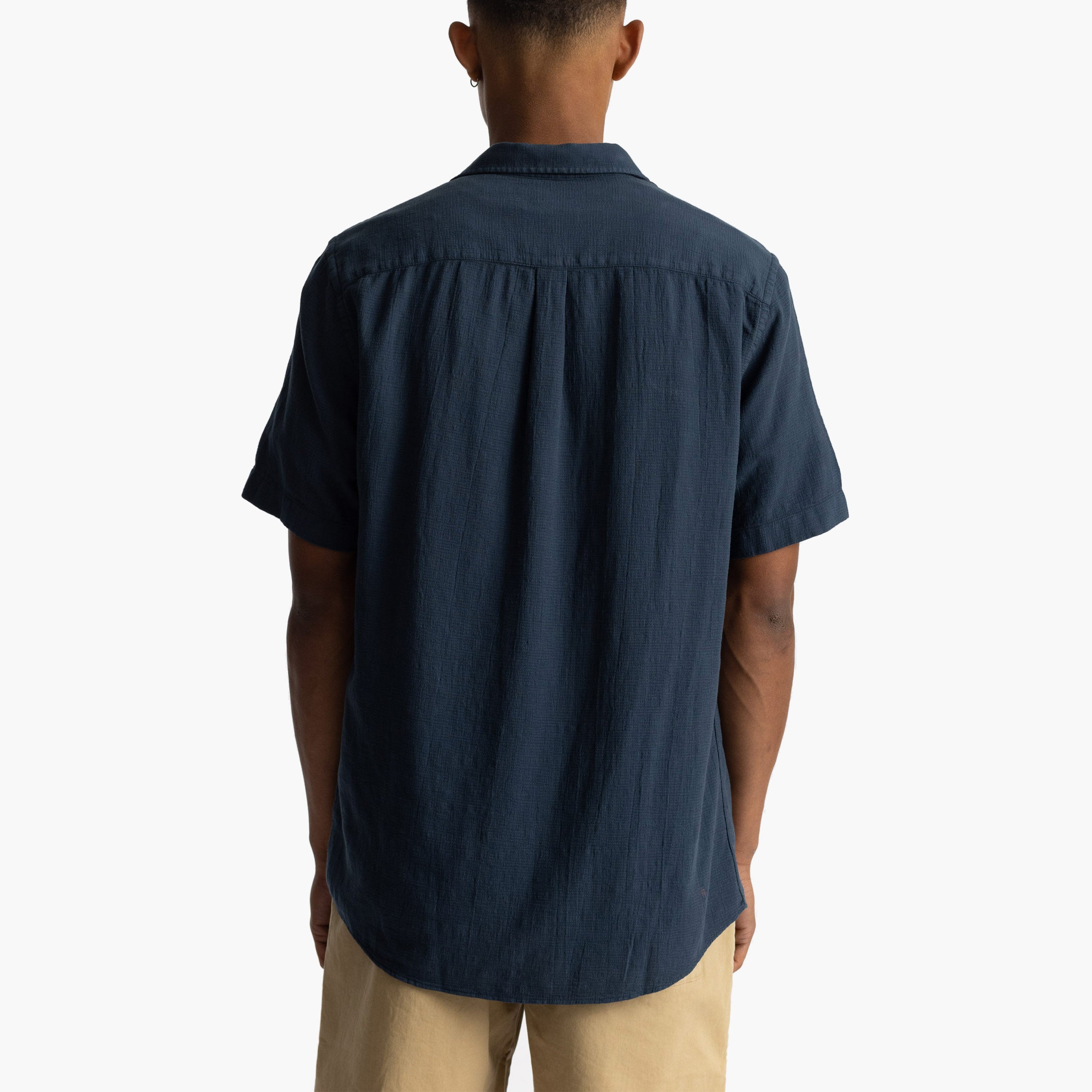 REVOLUTION SS SHIRT DARK NAVY - 3927