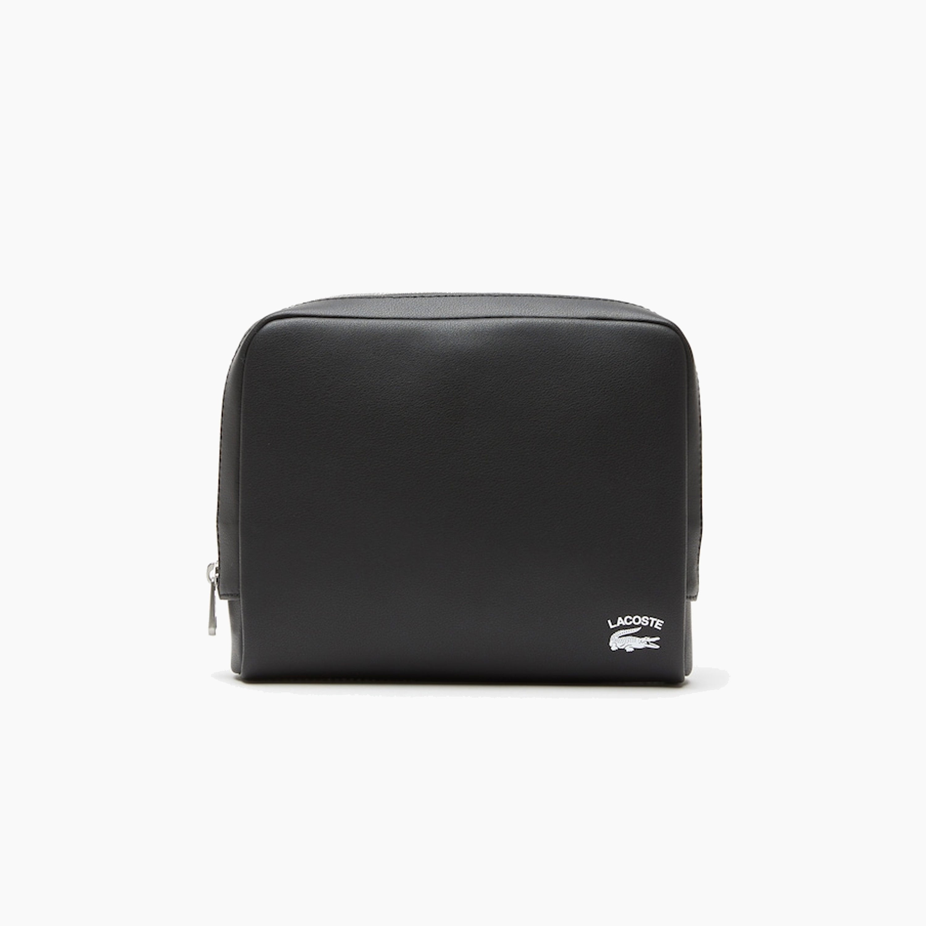 Neceser Lacoste Black / White Logo - NH4013PN-000-031 Neceser de lacoste para hombre para que no vuelvas a salir de casa sin su clutch de piel suave de Lacoste , usándolo para sus artículos básicos o como neceser. Características : SKU : NH4013PN-000-031 Color : Black and White Logo Model : Lacoste Neceser Black White Logo and Coords