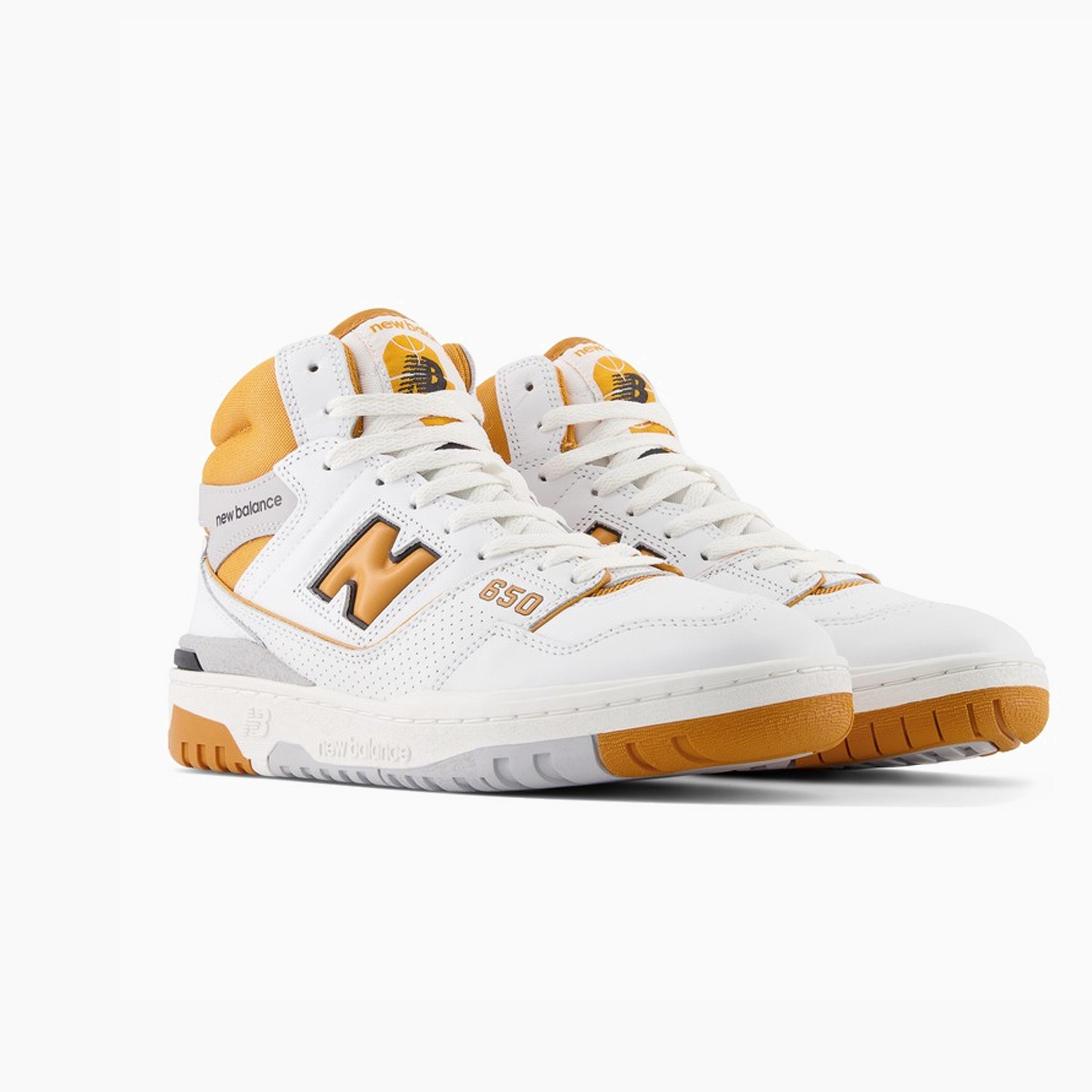 NEW BALANCE 650 BRANCO & LARANJA - BB650RCL