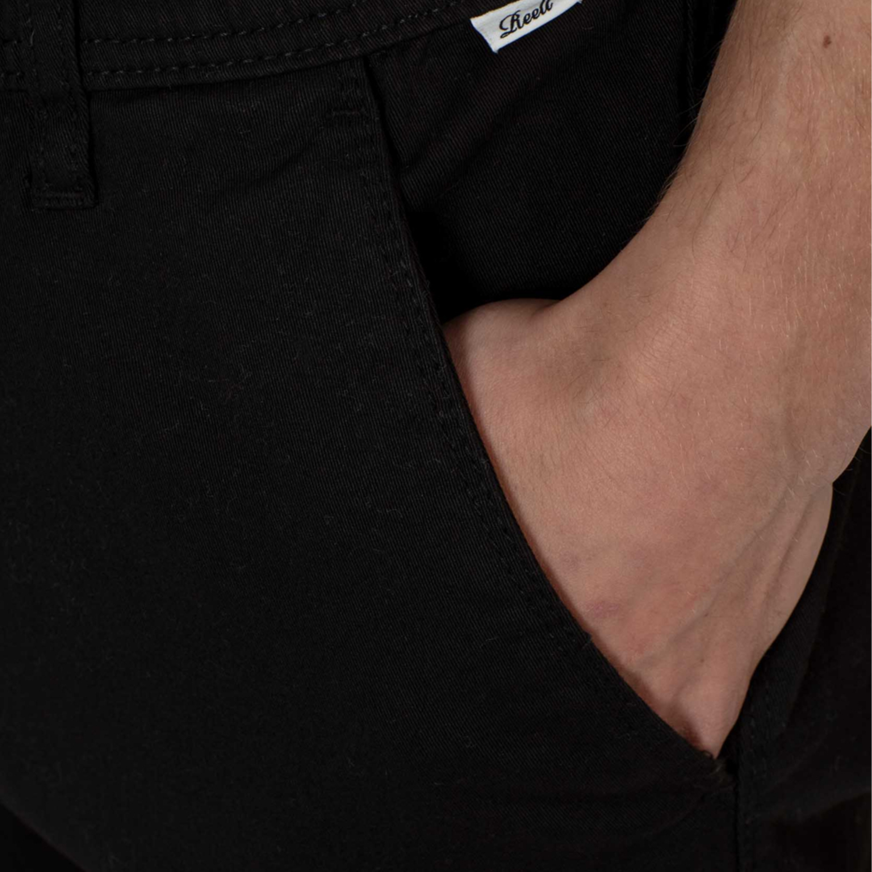 PANTALON REELL REFLEX RIB NOIR