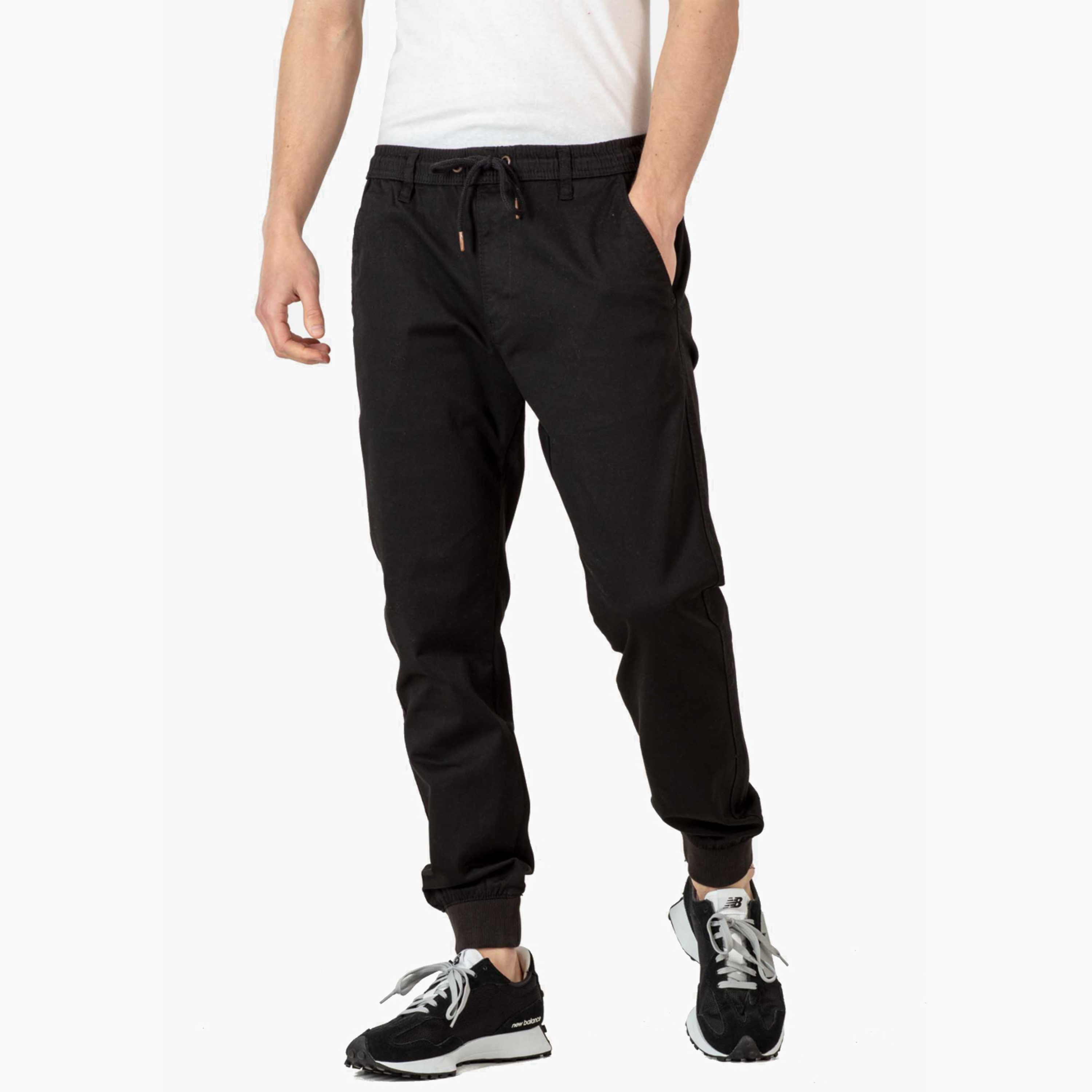 REELL REFLEX RIB PANT BLACK