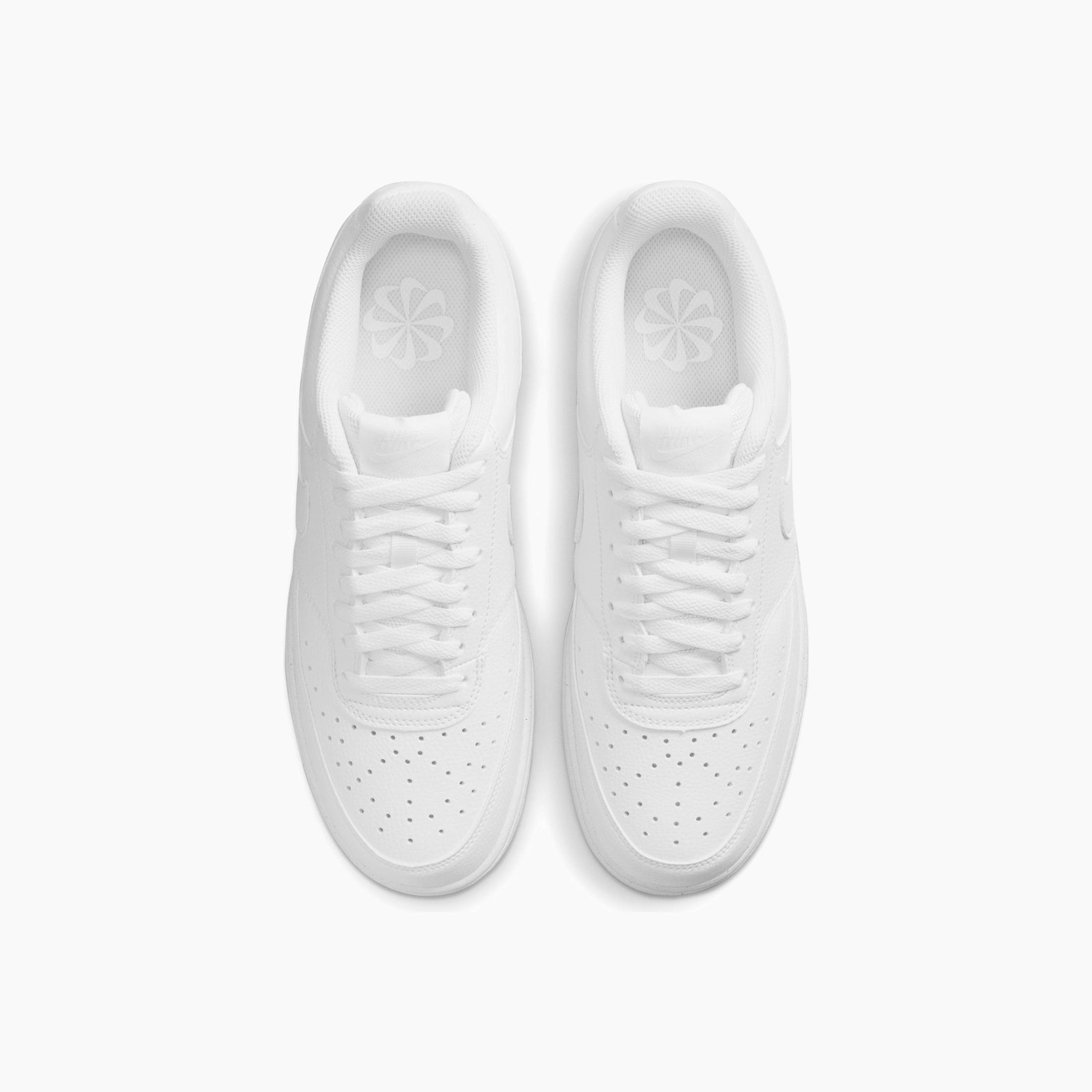 NIKE COURT VISION LOW NEXT NATURE FULL WHITE - DH2987-100