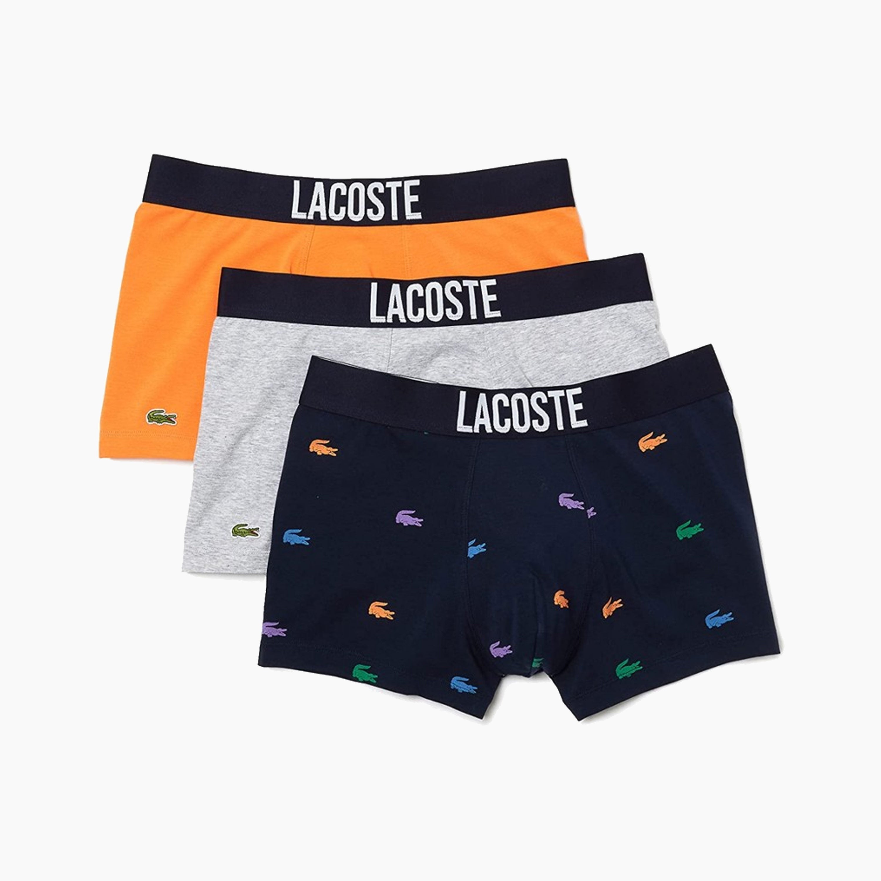 LACOSTE BOXER 3 PACK MULTICOLOR