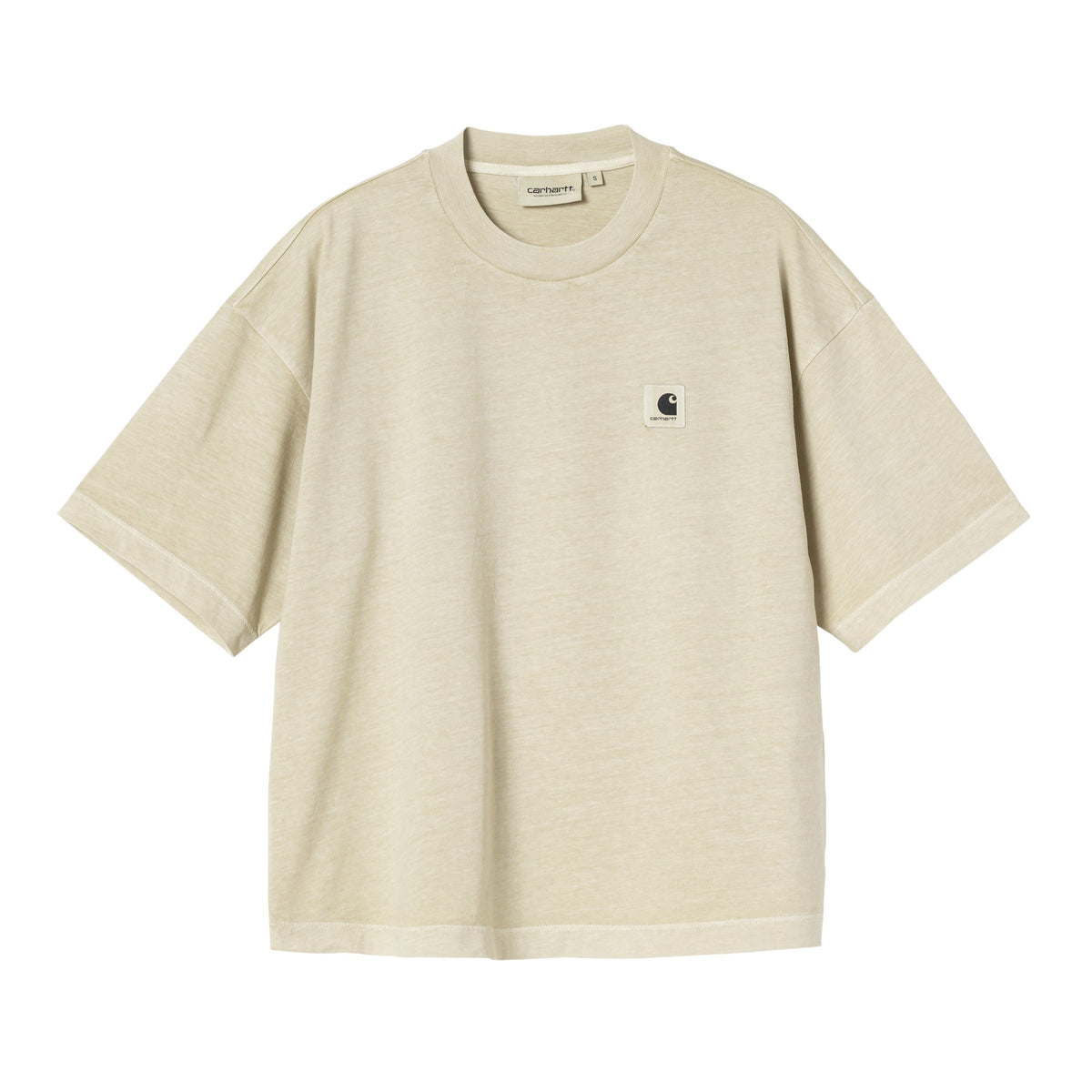 CARHARTT WIP W S/S NELSON T-SHIRT STONE GARGAMENT I033051.3IO