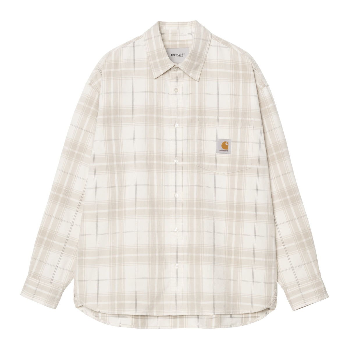 CARHARTT WIP LS WILBER SHIRT COTTON CORDUROY NATURAL I035953.3J3