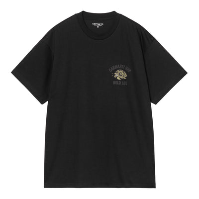 CARHARTT WIP S/S WILD LIFE T-SHIRT BLACK I036253.89