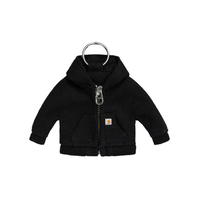 CARHARTT WIP MINI ACTIVE JACKET KEYCHAIN BLACK I036419.89