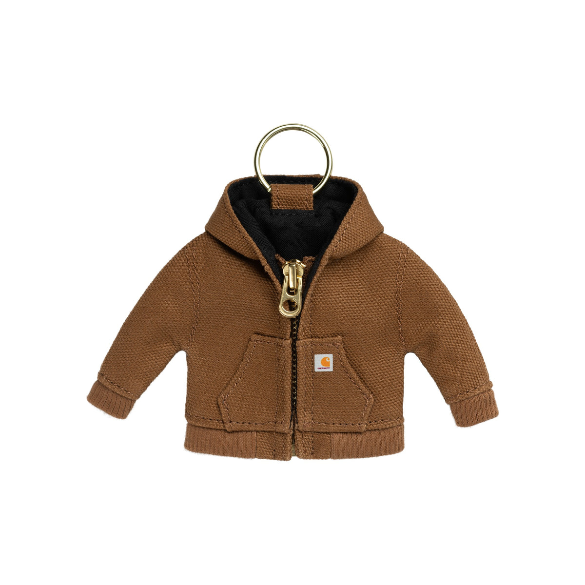 CARHARTT WIP MINI ACTIVE JACKET KEYCHAIN HAMILTON BROWN I036419.HZ