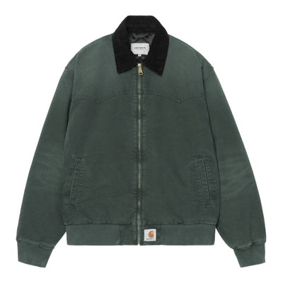 CARHARTT WIP OG SANTA FE JACKET RAVEN / BLACK STONE CANVAS I037056.3WM