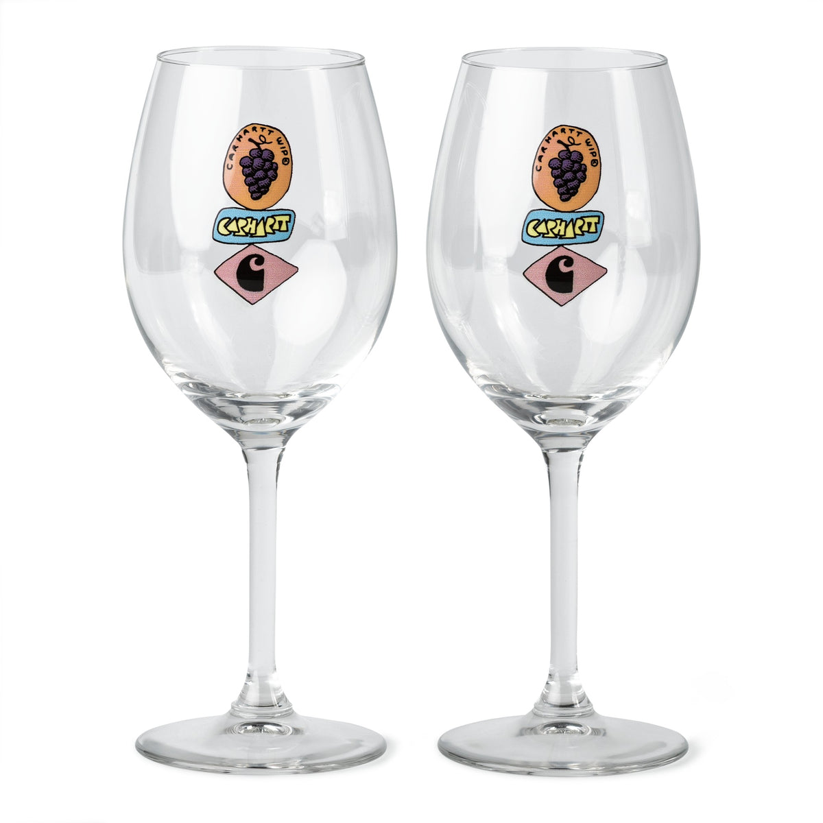 CARHARTT WIP STACKED GRAPES WINE GLASS SET I037184.1B6