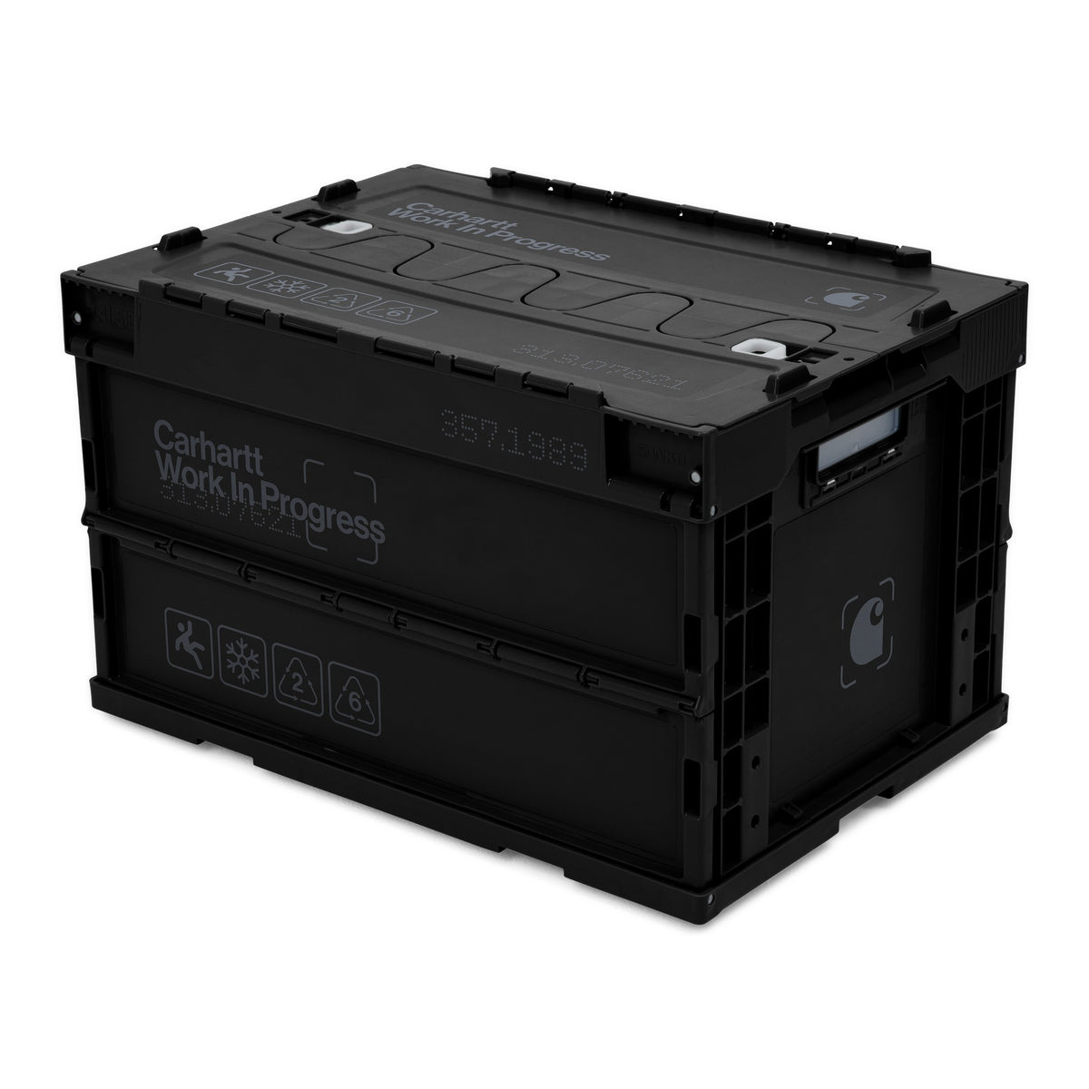 CARHARTT WIP BOXED FOLDABLE CONTAINER BLACK / GREY I037553.0GL