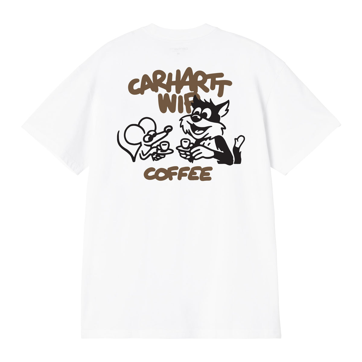 CARHARTT WIP S/S COFFE BREAK T-SHIRT WHITE I037446.02