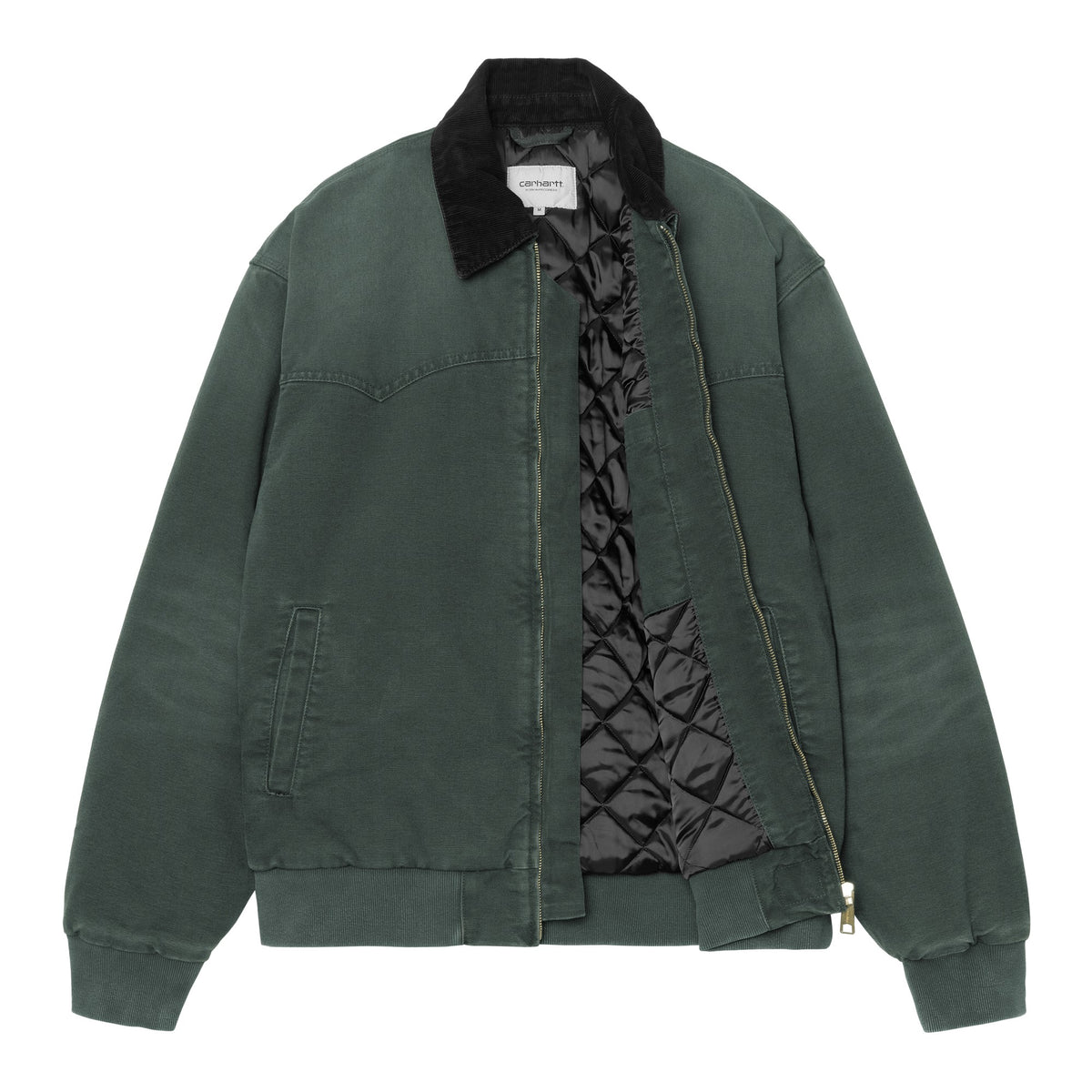 CARHARTT WIP OG SANTA FE JACKET RAVEN / BLACK STONE CANVAS I037056.3WM