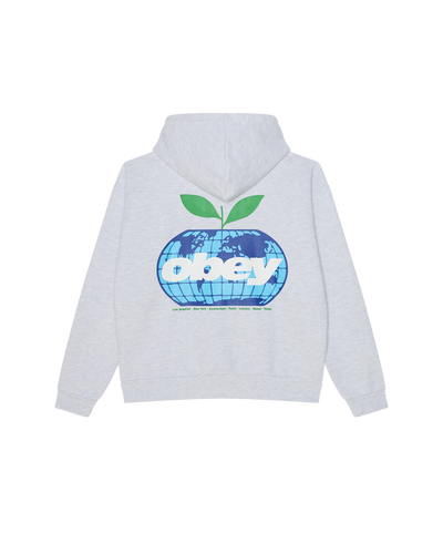 OBEY CLOTHING INTERCONTINENTAL EXTRA HY HOOD ASH GREY 111610070-AGRY