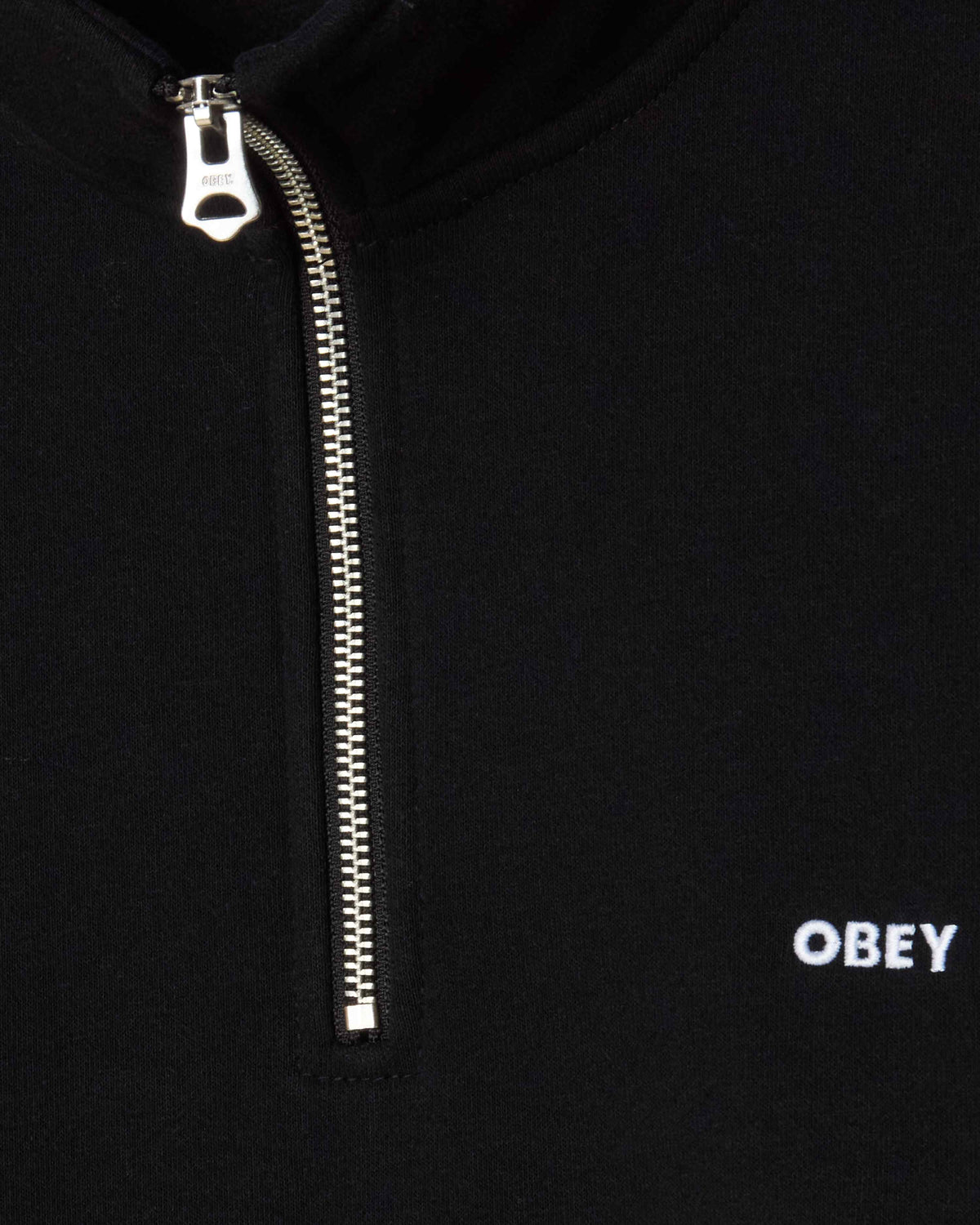 OBEY CLOTHING EST. WORKS BOLD MOCKNECK BLACK 111620098-BLK