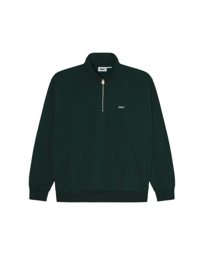 OBEY CLOTHING EST. WORKS BOLD MOCKNECK GREEN GABLES 111620098-GGB