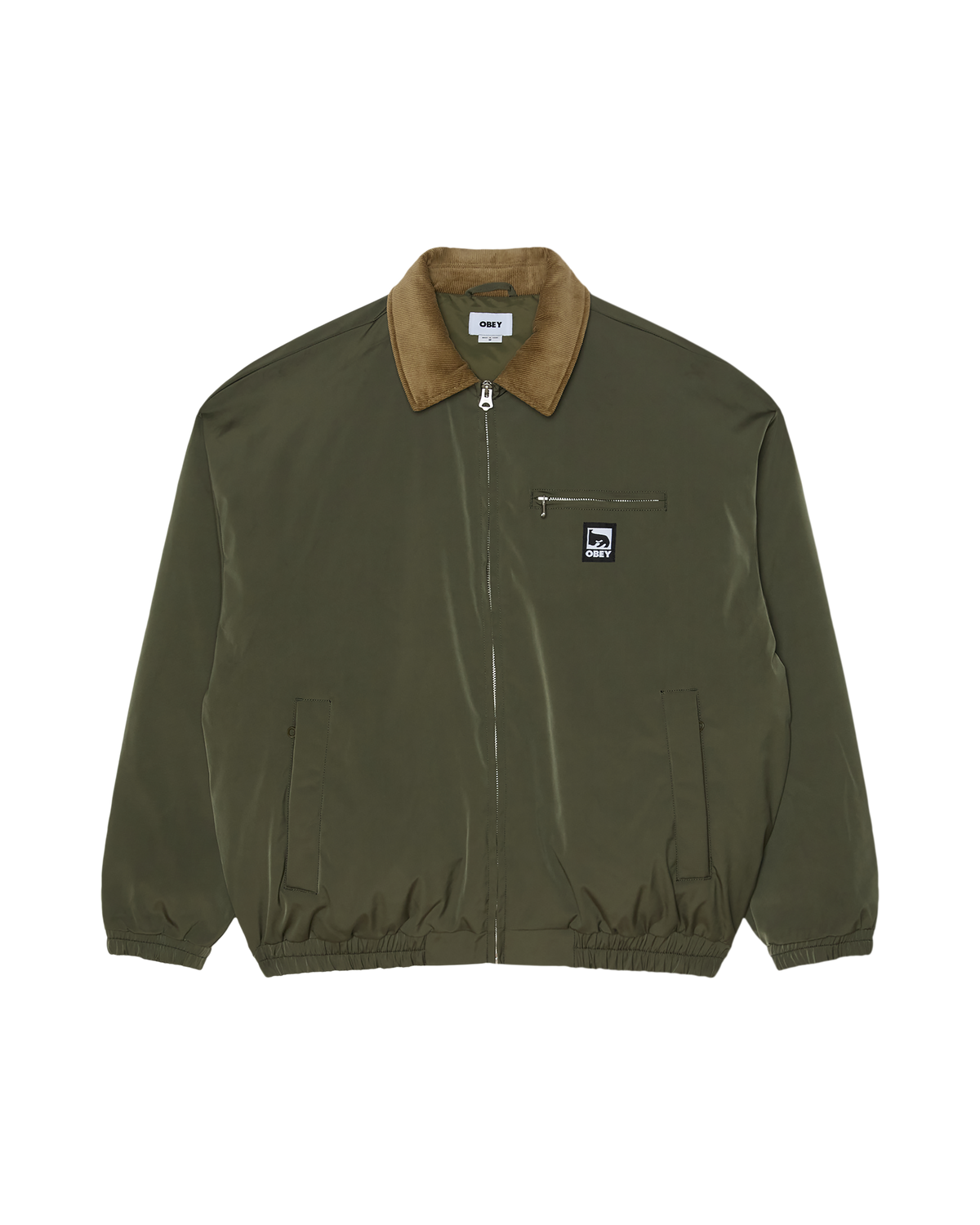 OBEY CLOTHING OBEY ELYSIAN JACKET GRAPE LEAF 121800601-GLF