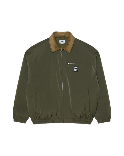 OBEY CLOTHING OBEY ELYSIAN JACKET GRAPE LEAF 121800601-GLF