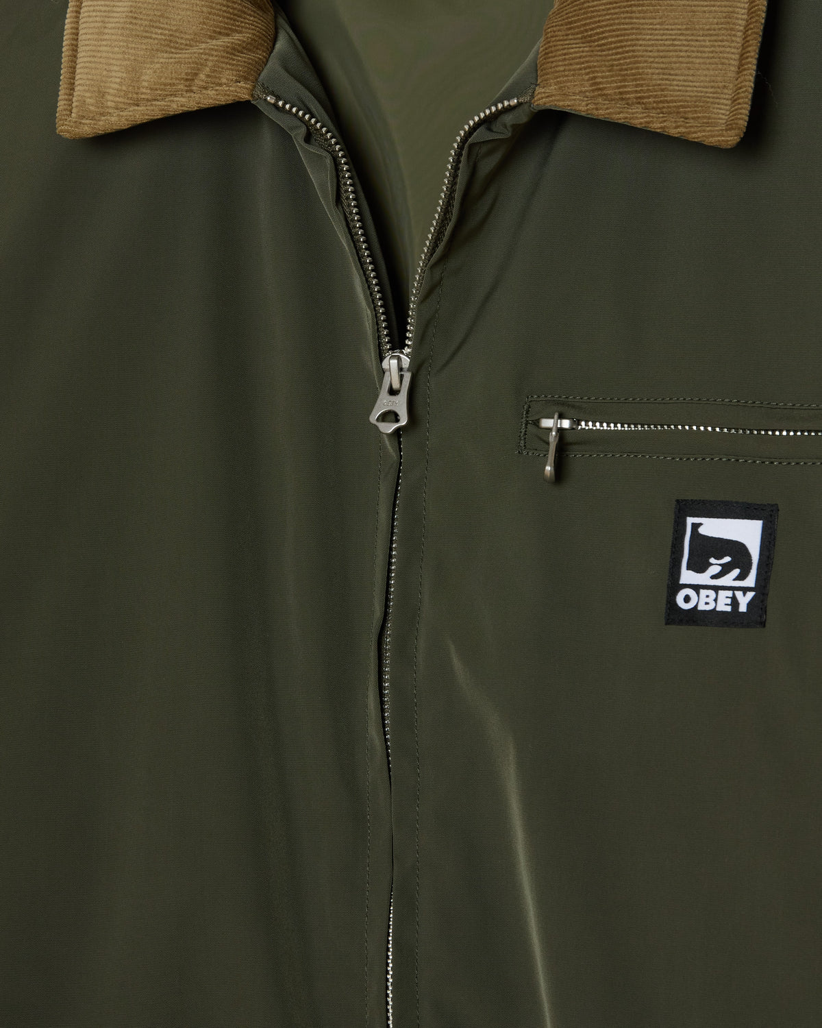 OBEY CLOTHING OBEY ELYSIAN JACKET GRAPE LEAF 121800601-GLF
