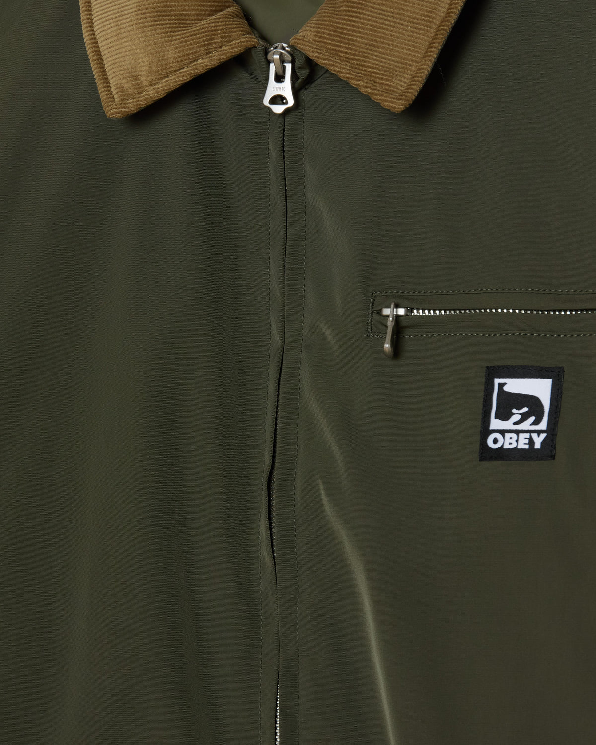 OBEY CLOTHING OBEY ELYSIAN JACKET GRAPE LEAF 121800601-GLF